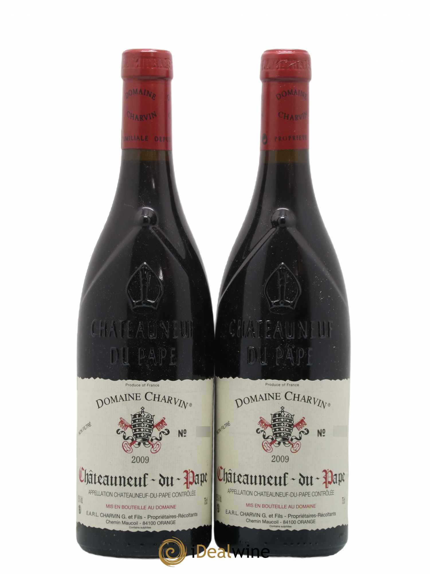 Châteauneuf-du-Pape Charvin (Domaine) 2009 - Lot de 2 bouteilles - 0