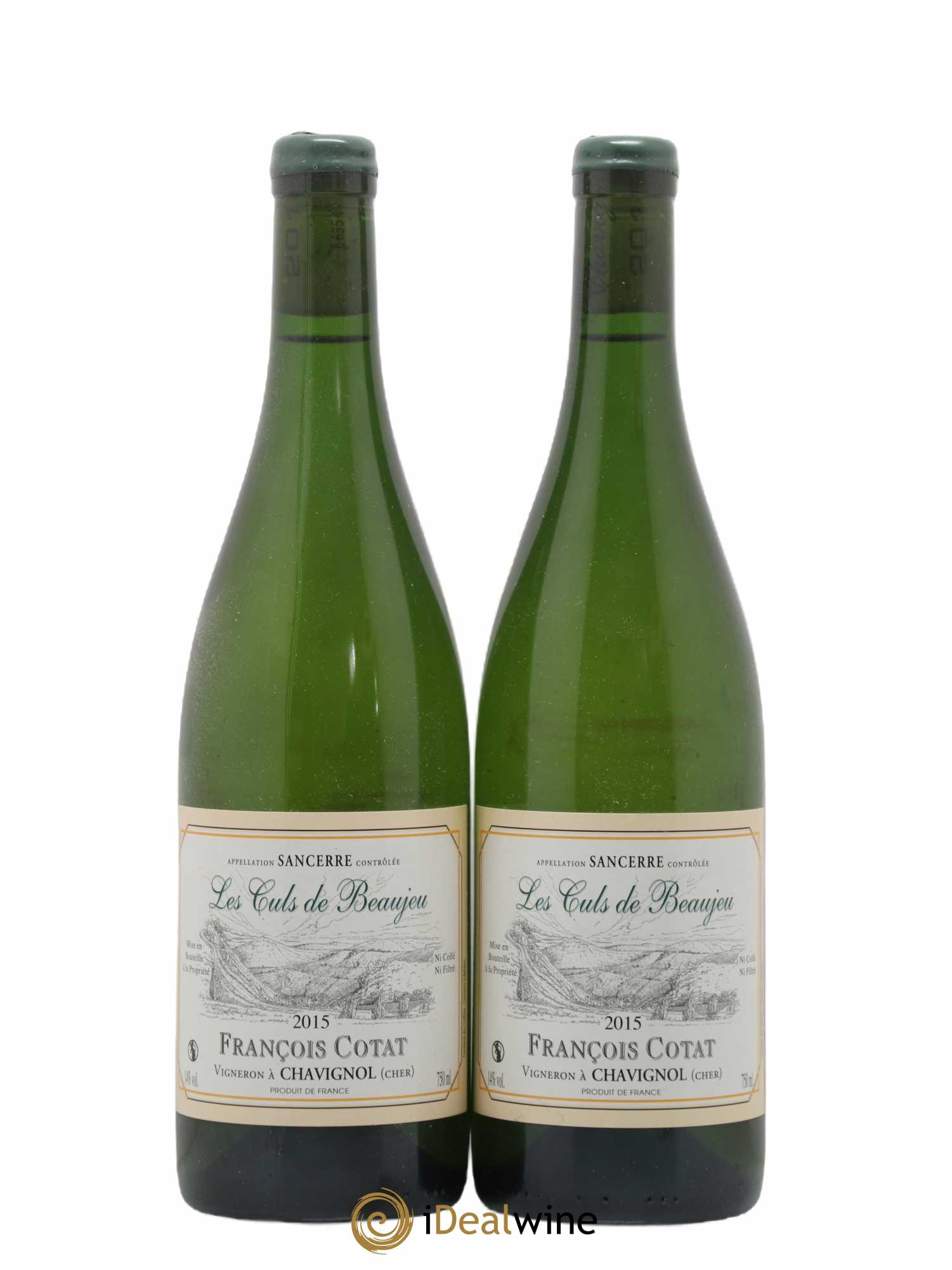 Sancerre Les Culs de Beaujeu François Cotat 2015 - Lot de 2 bouteilles - 0