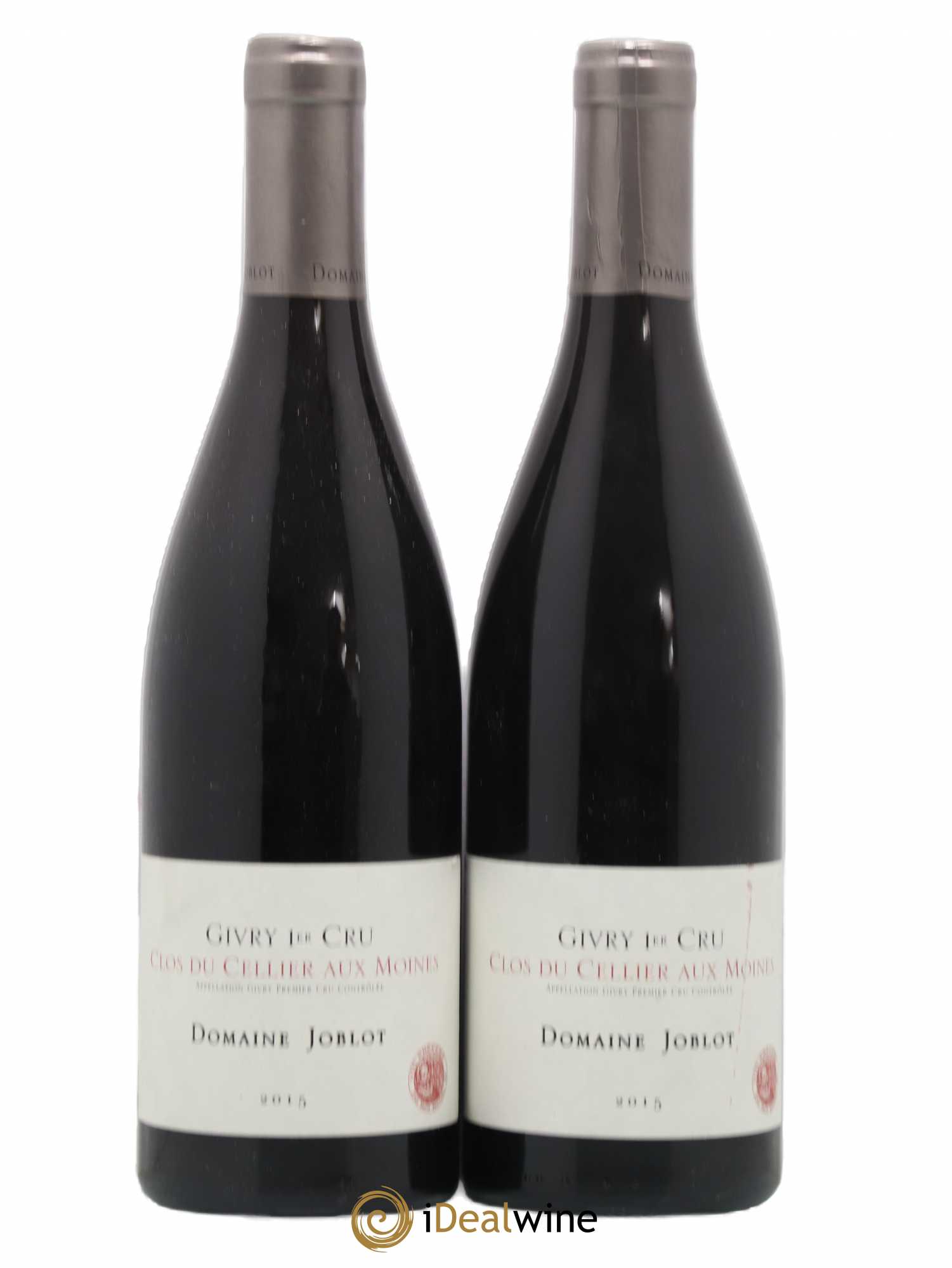 Givry 1er Cru Clos du Cellier aux Moines Joblot (Domaine) 2015 - Lot de 2 bouteilles - 0