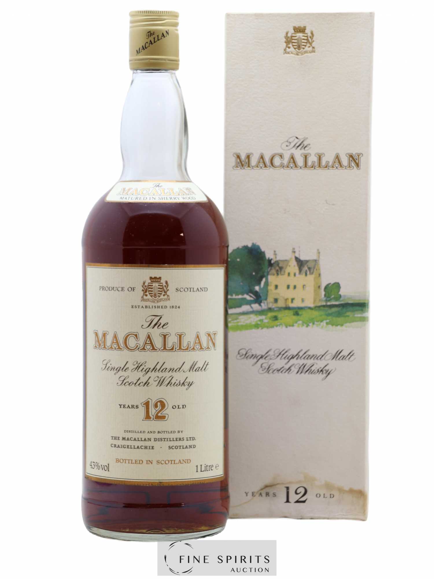 Macallan (The) 12 years Of. Sherry Wood Matured - Lot de 1 litre - 0