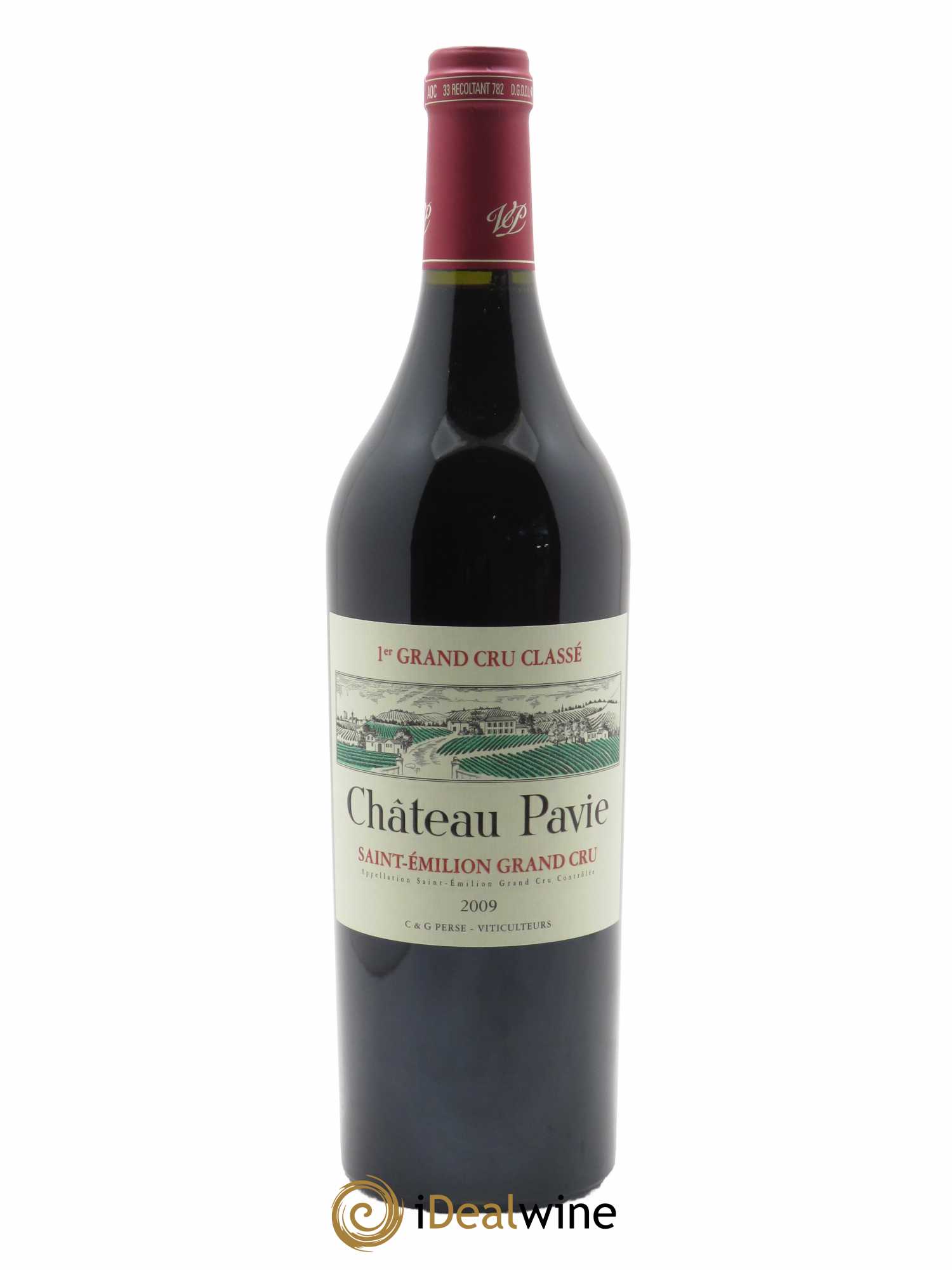 Château Pavie 1er Grand Cru Classé A 2009 - Lot of 1 bottle - 0