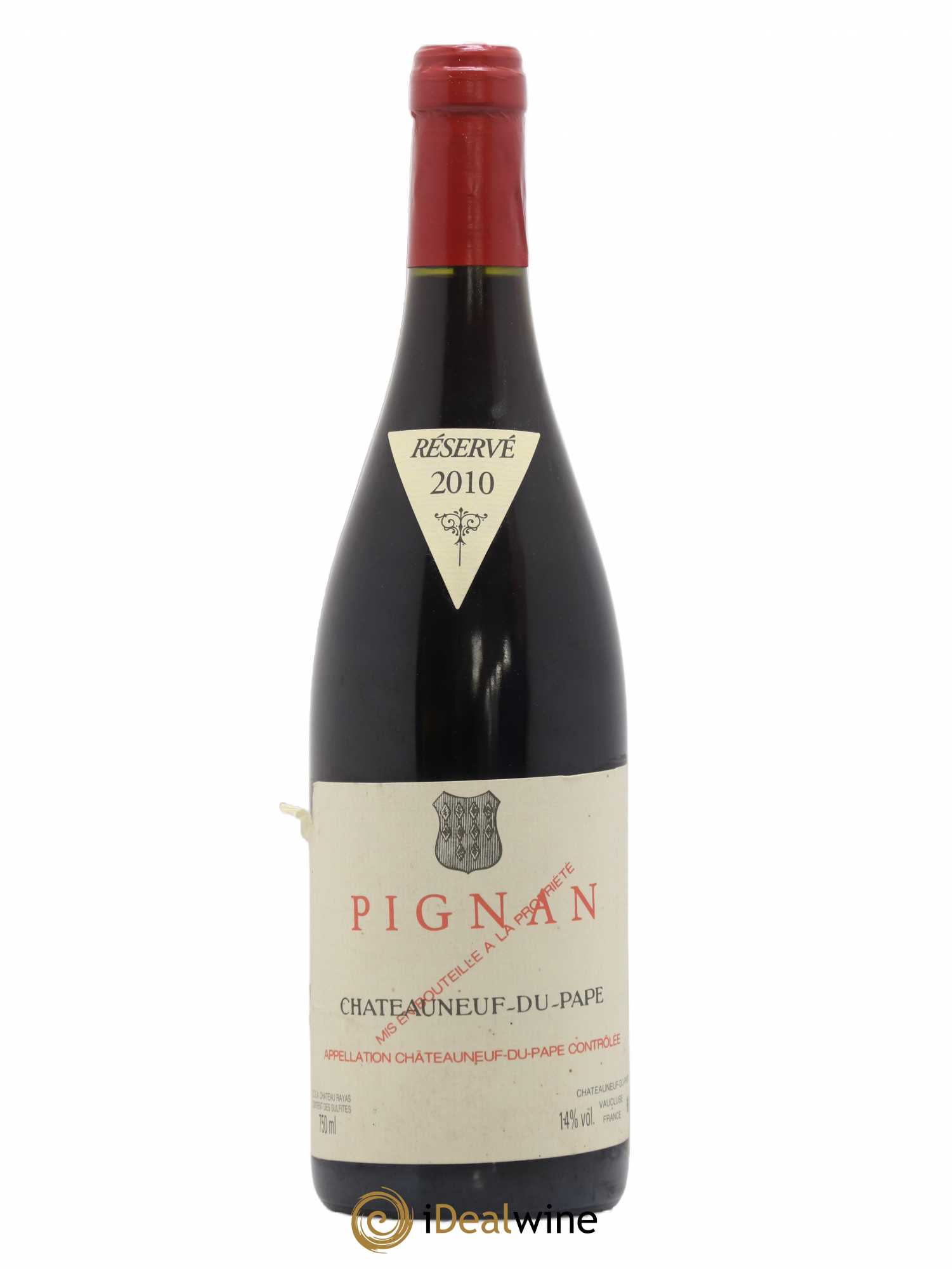 Châteauneuf-du-Pape Pignan Emmanuel Reynaud 2010 - Lot de 1 bouteille - 0