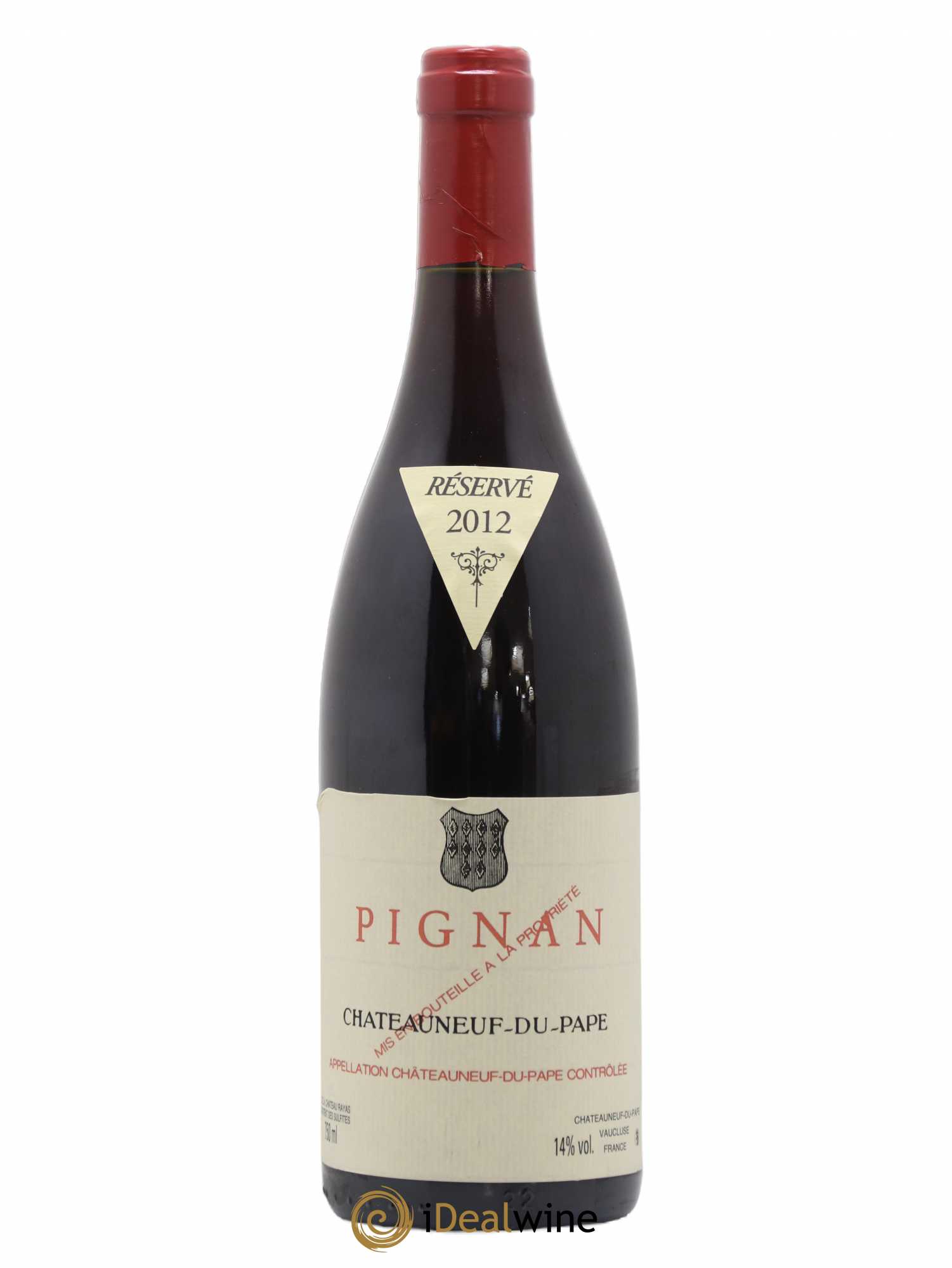Châteauneuf-du-Pape Pignan Emmanuel Reynaud 2012 - Lot de 1 bouteille - 0