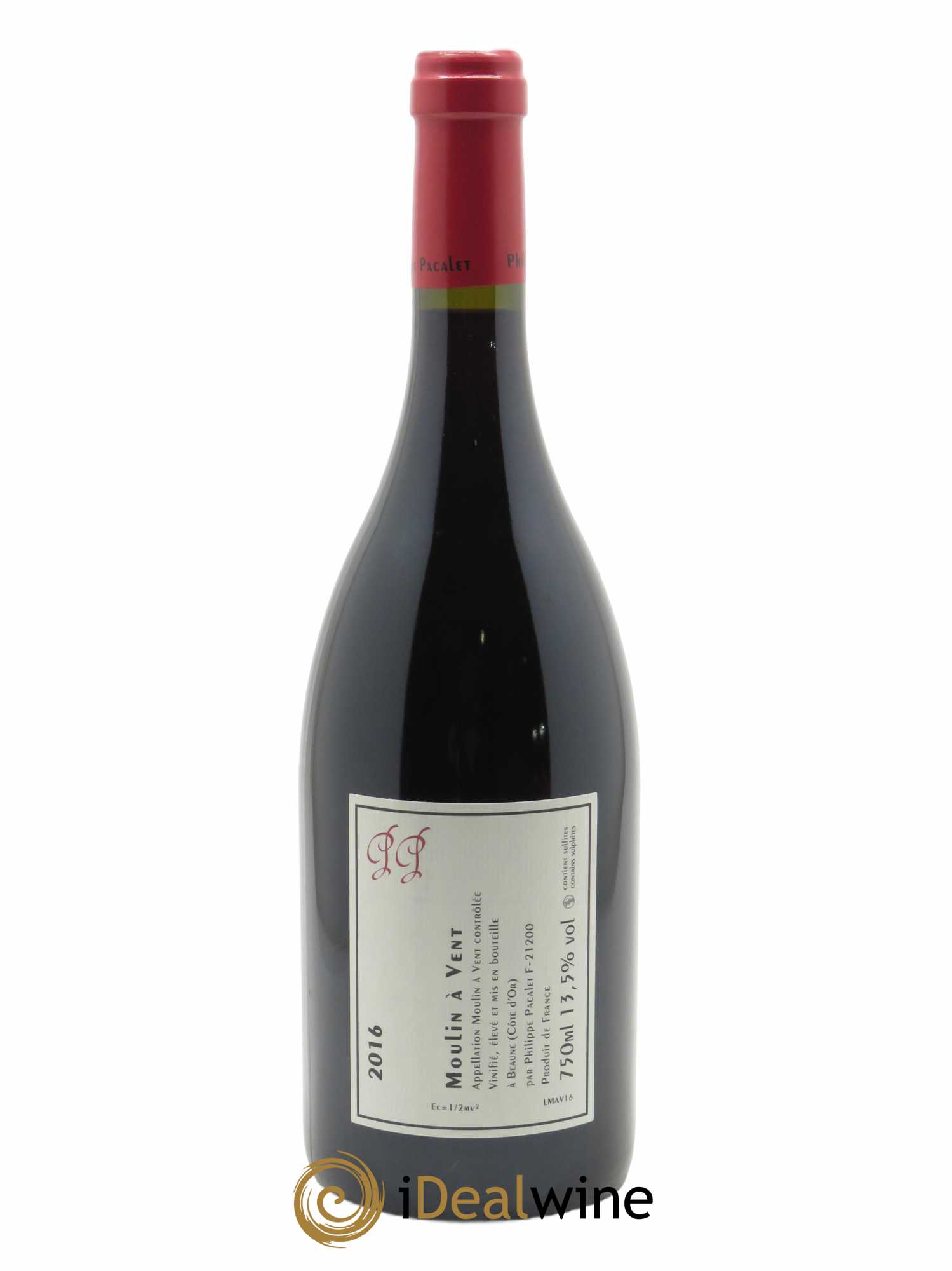 Moulin-à-Vent Philippe Pacalet 2016 - Lot de 1 bouteille - 1