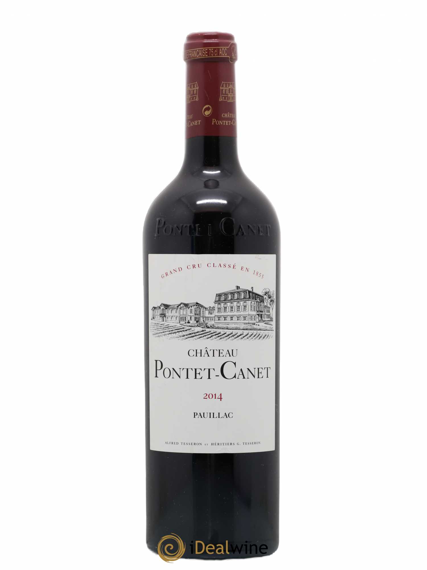 Château Pontet Canet 5ème Grand Cru Classé 2014 - Lot de 1 bouteille - 0