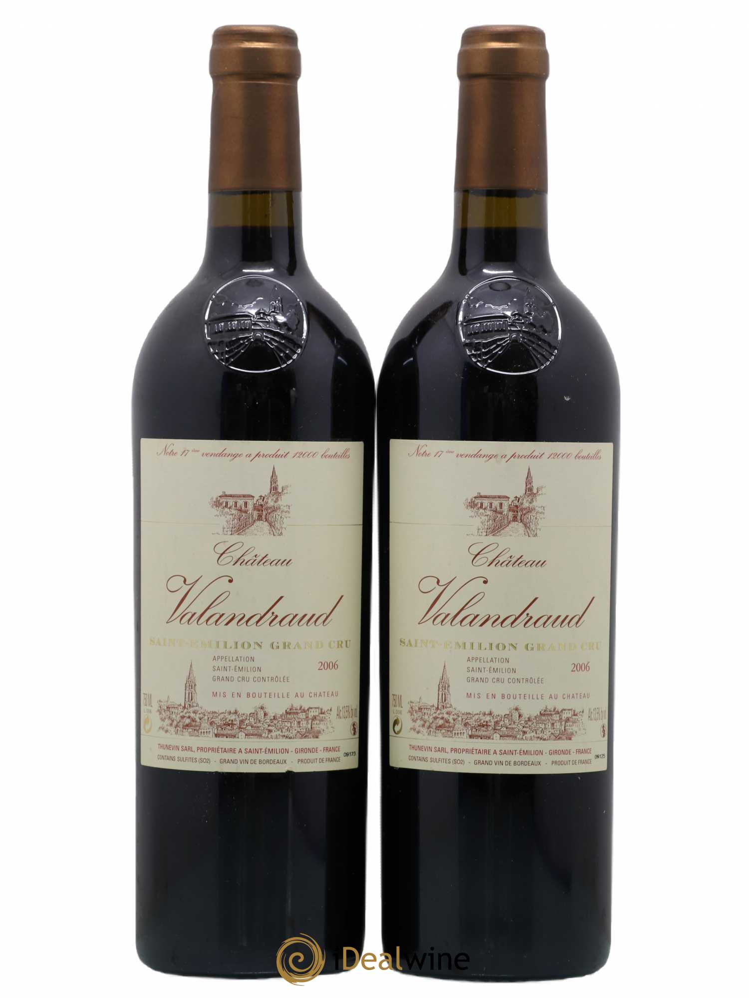 Château de Valandraud 2006 - Lot de 2 bouteilles - 0