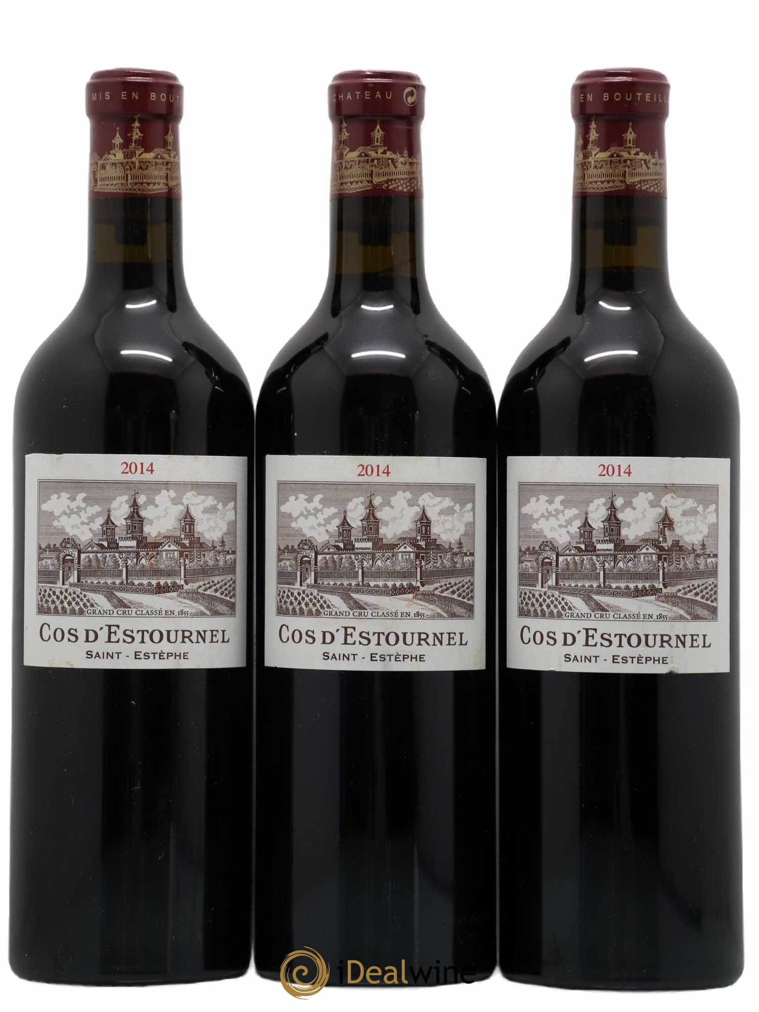Cos d'Estournel 2ème Grand Cru Classé 2014 - Lot de 3 bouteilles - 0