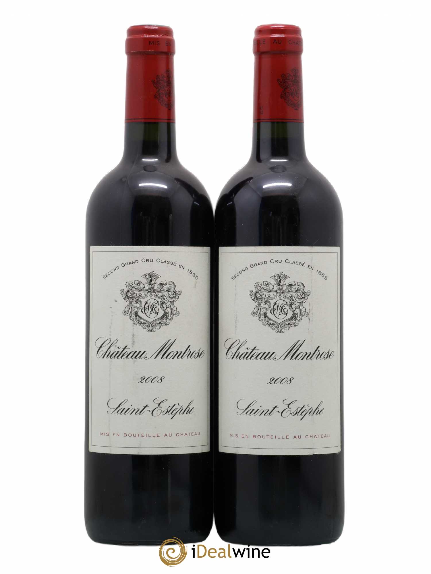 Château Montrose 2ème Grand Cru Classé 2008 - Lot de 2 bouteilles - 0
