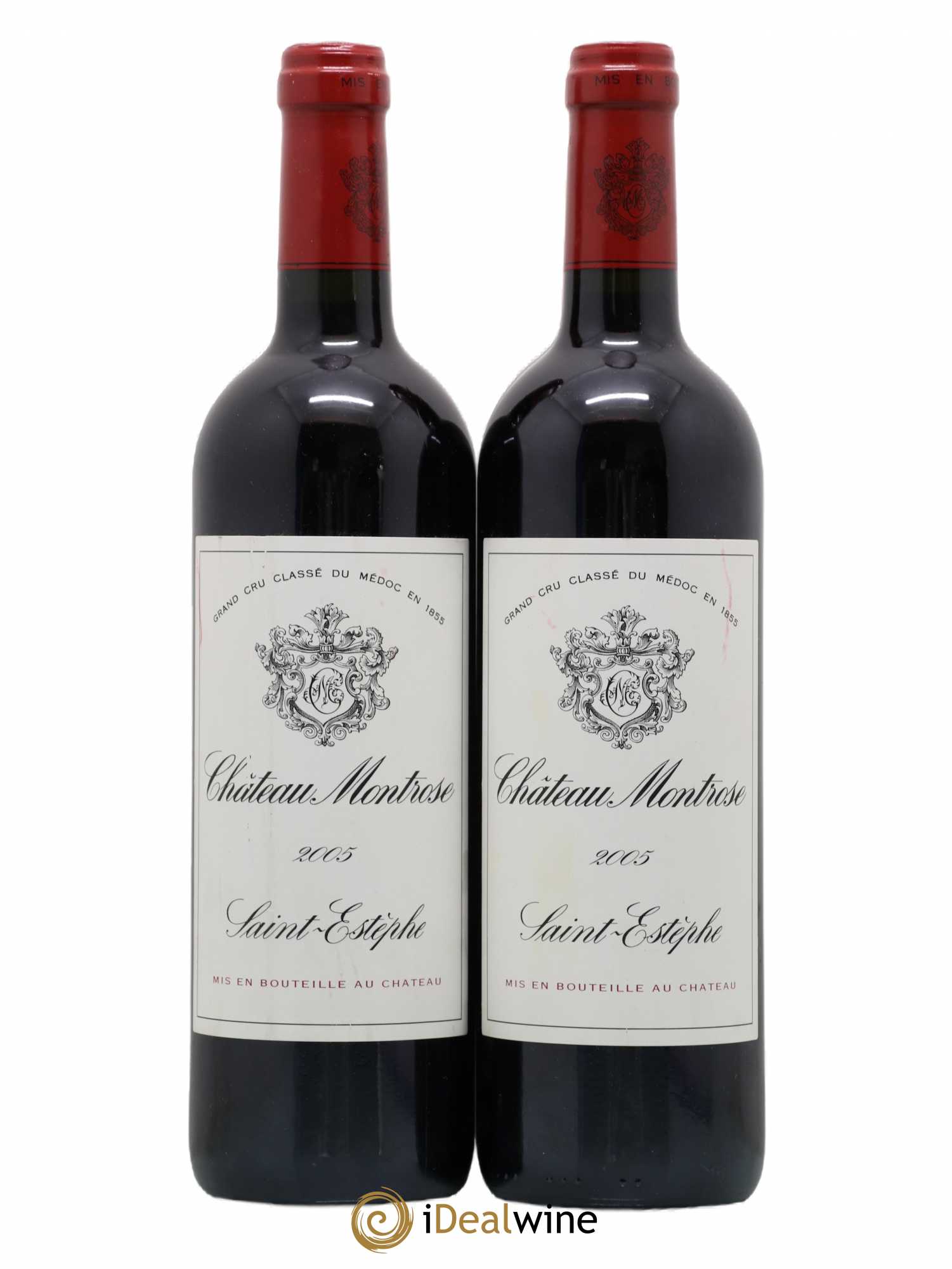 Château Montrose 2ème Grand Cru Classé 2005 - Lot de 2 bouteilles - 0