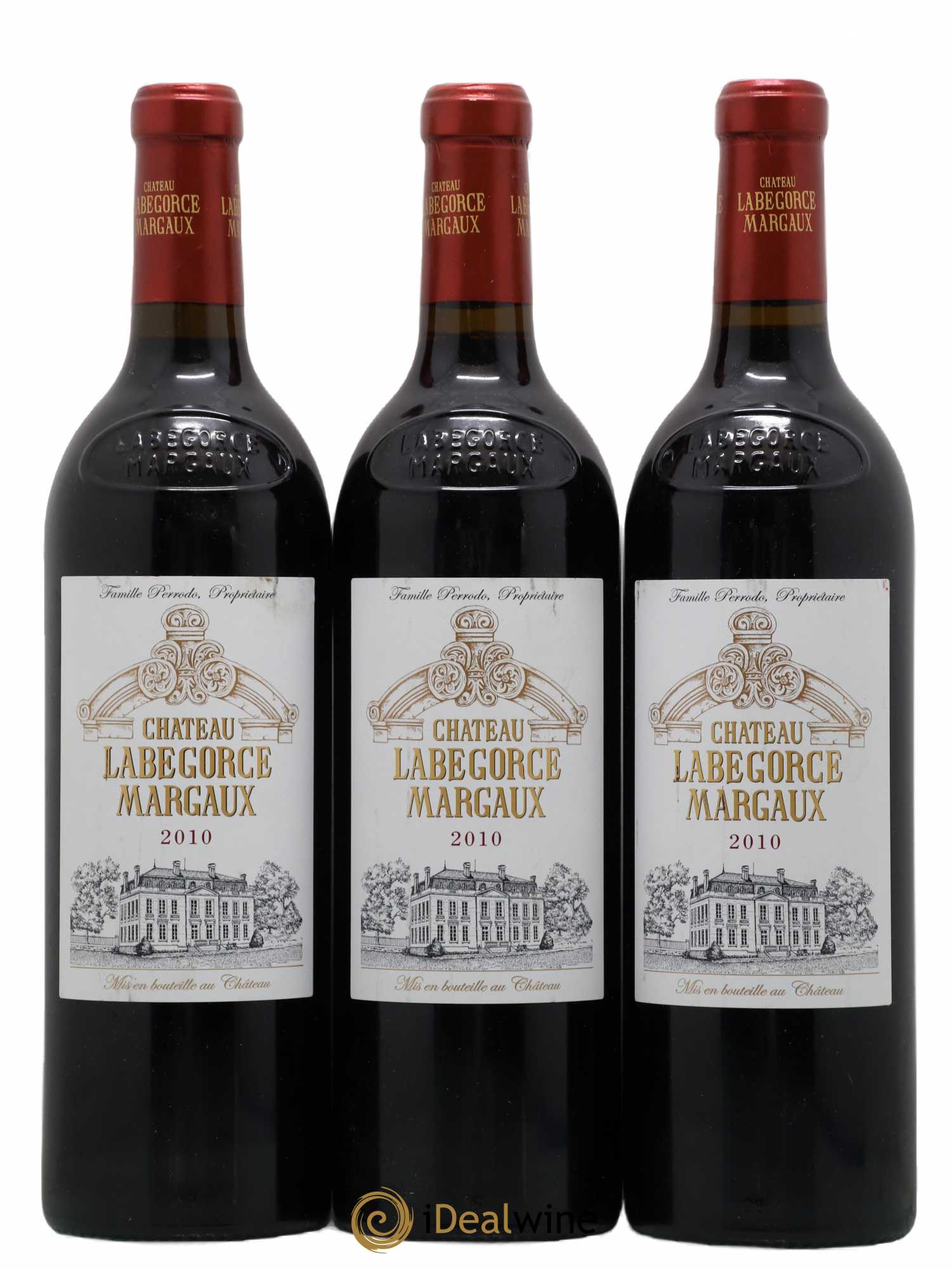 Château Labegorce Cru Bourgeois 2010 - Lot de 3 bouteilles - 0