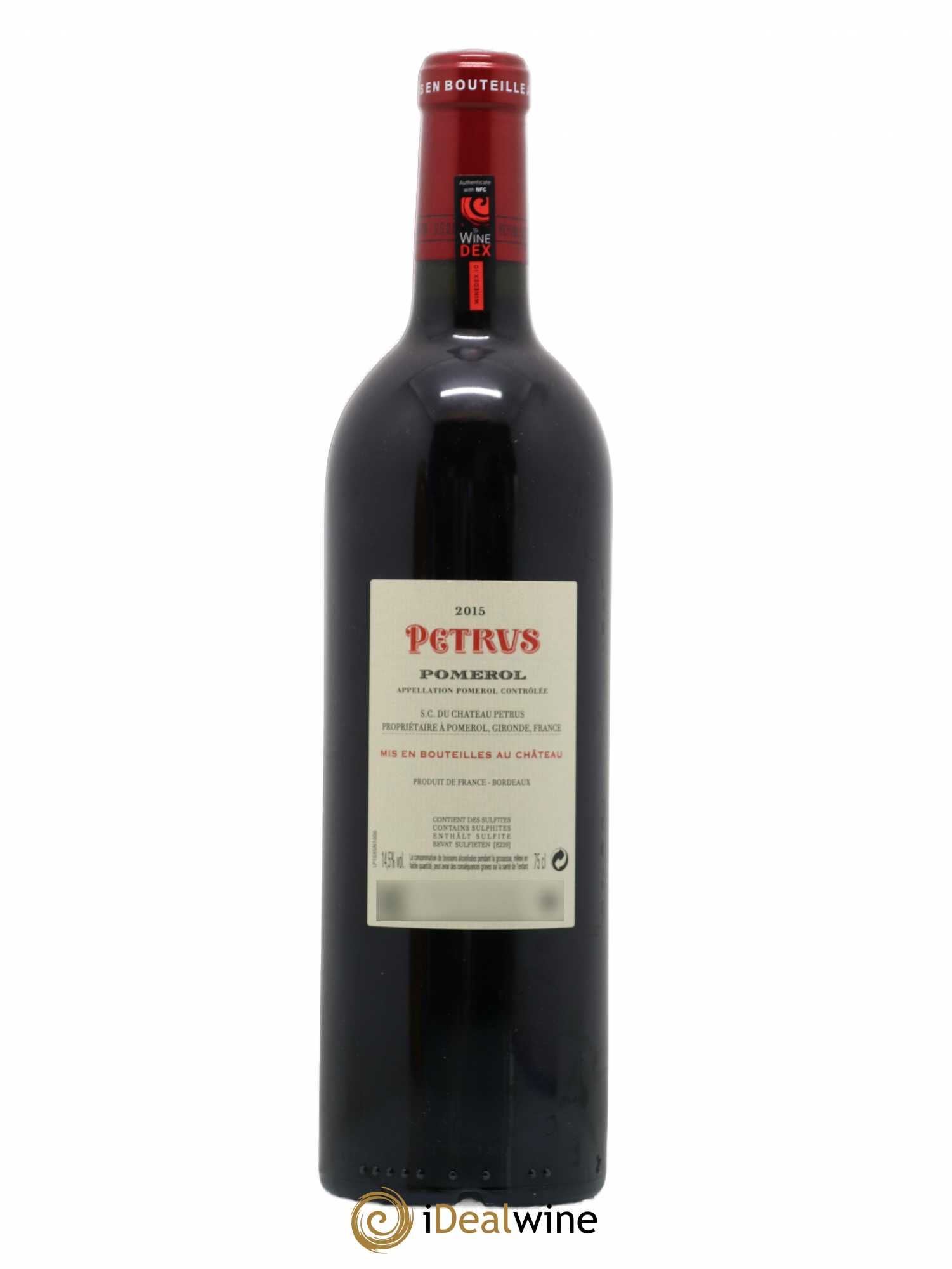 Petrus 2015 - Lot de 1 bouteille - 1
