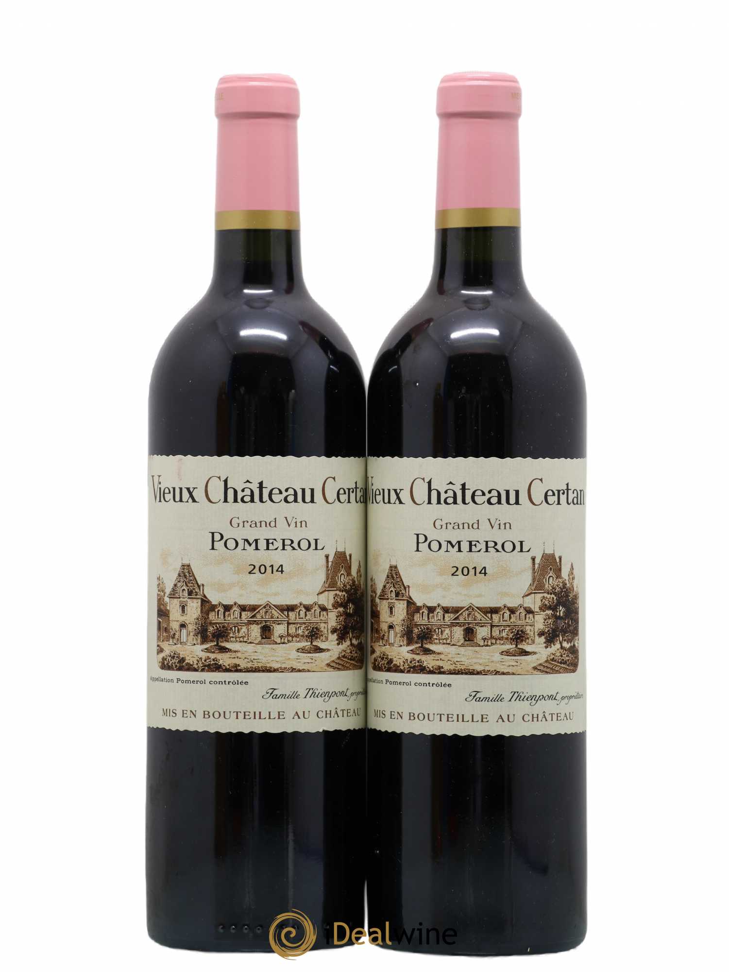 Vieux Château Certan 2014 - Lot de 2 bouteilles - 0