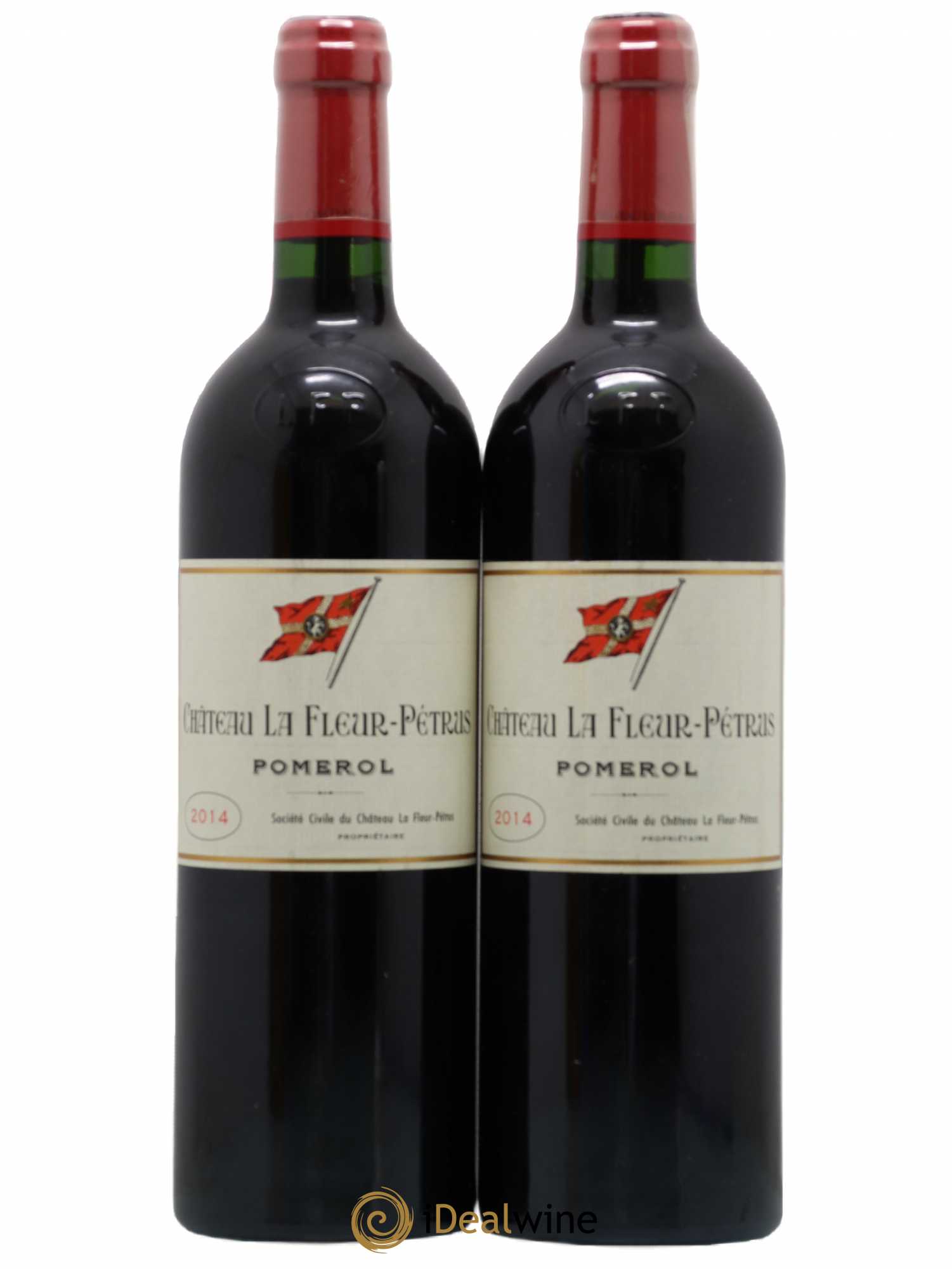 Château la Fleur Petrus 2014 - Lot of 2 bottles - 0