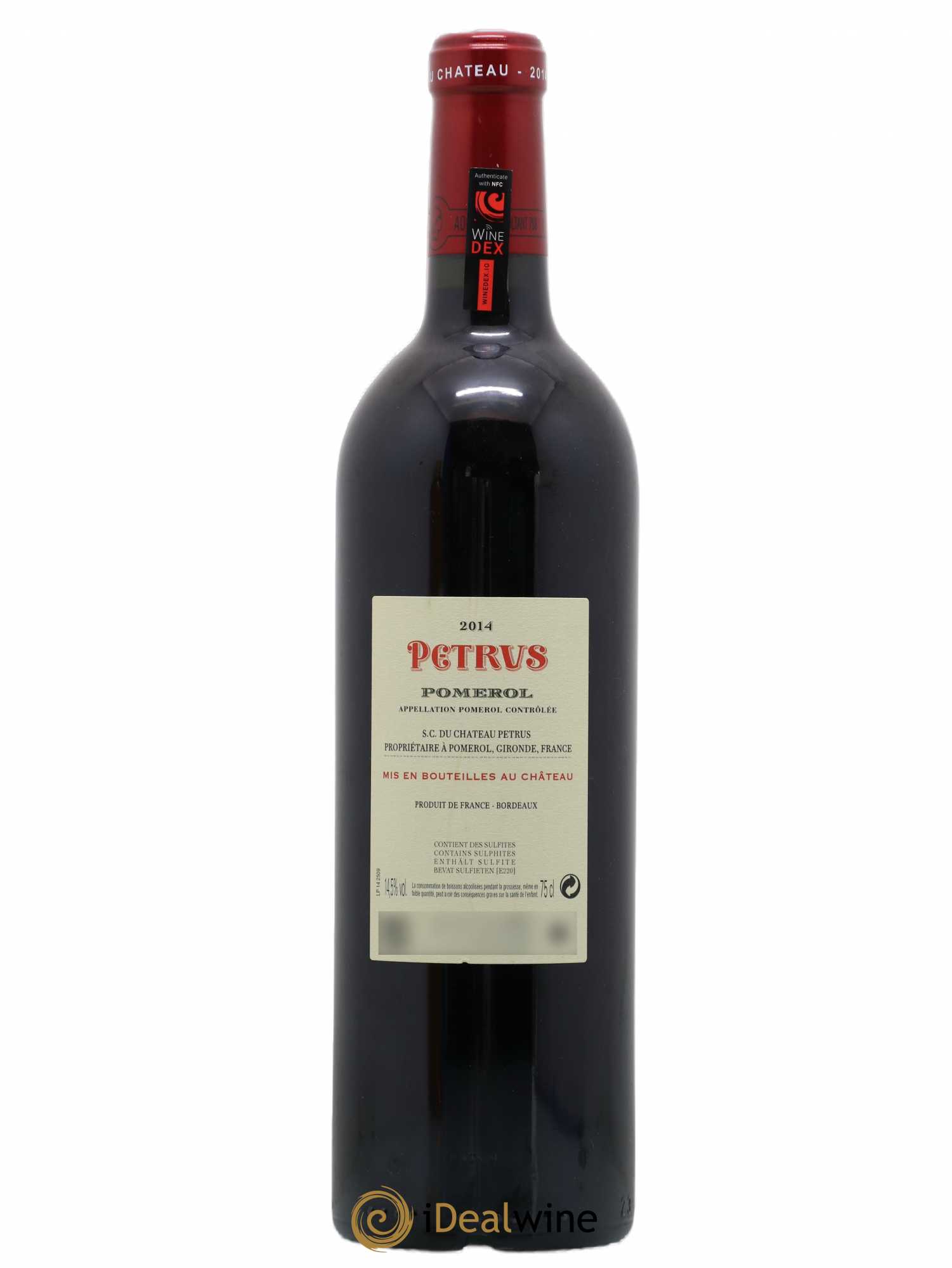 Petrus 2014 - Lot de 1 bouteille - 1