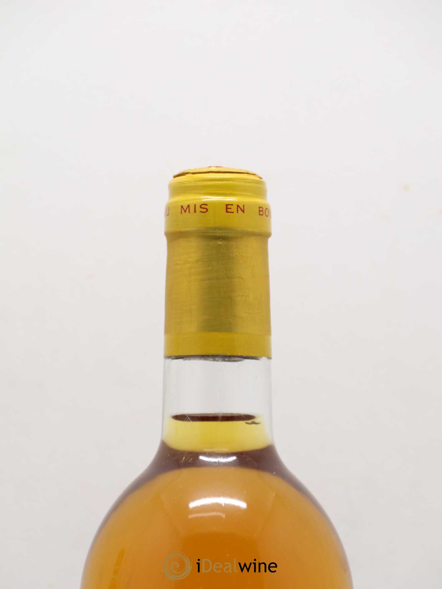 Château d' Yquem 1er Cru Classé Supérieur 1995 - Lotto di 2 bottiglie - 1