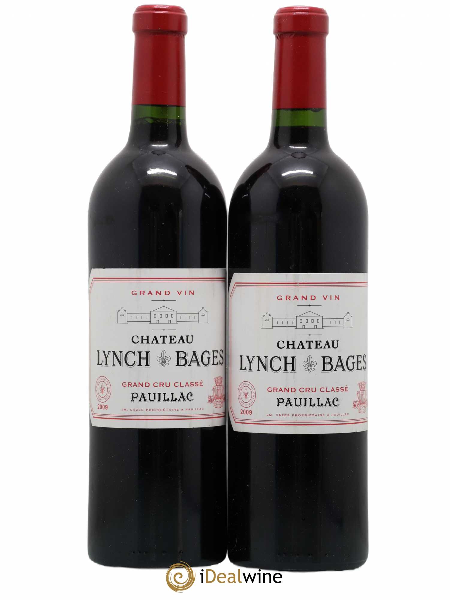 Château Lynch Bages 5ème Grand Cru Classé 2009 - Lot de 2 bouteilles - 0