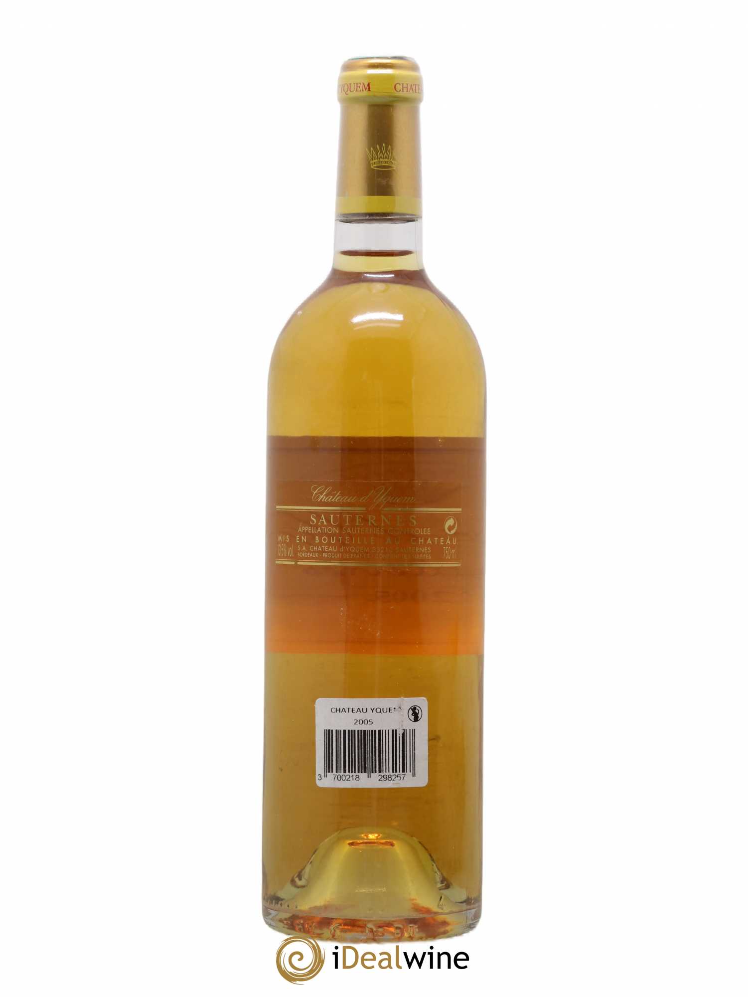 Château d' Yquem 1er Cru Classé Supérieur 2005 - Lotto di 1 bottiglia - 1