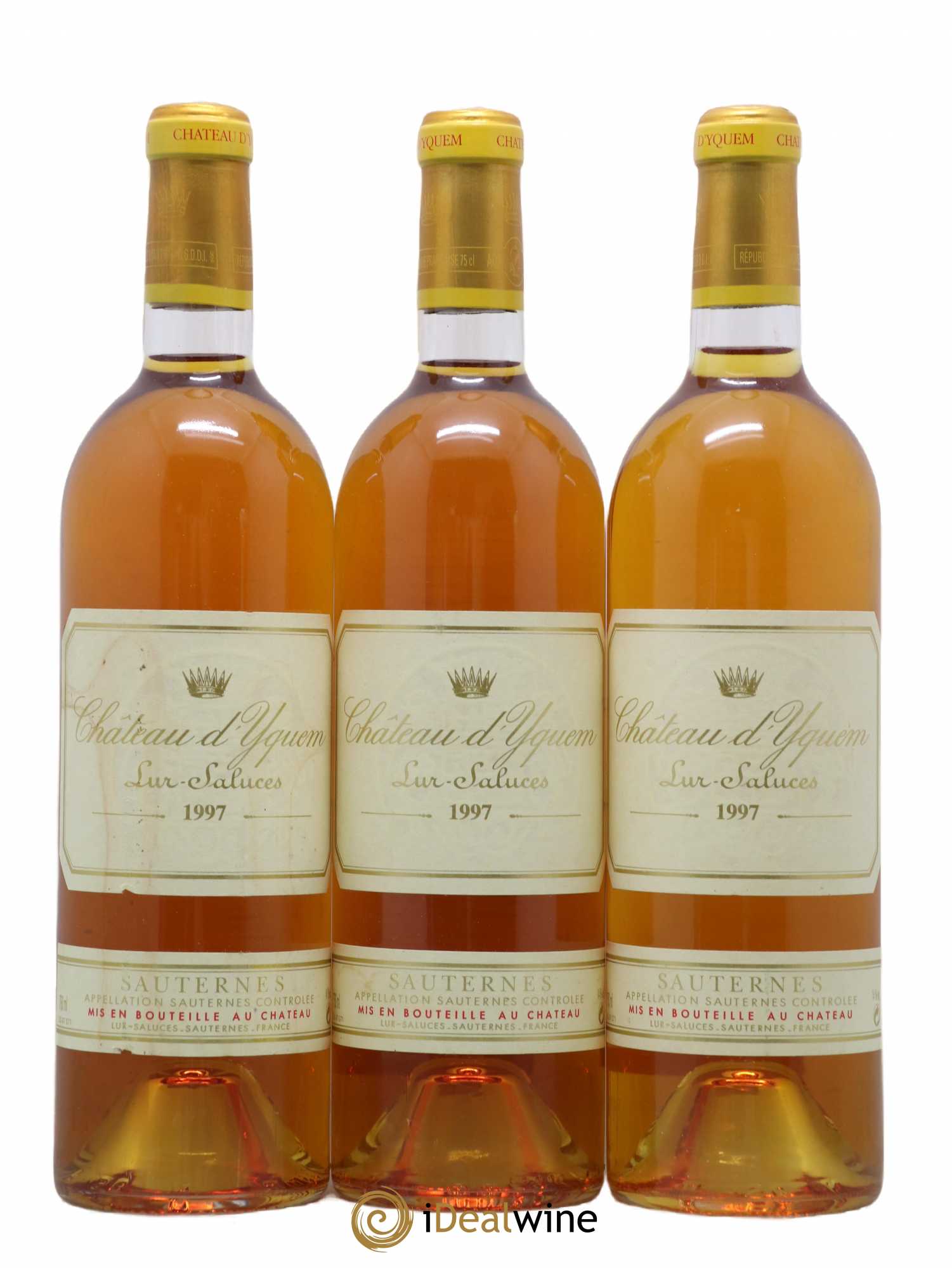 Château d' Yquem 1er Cru Classé Supérieur 1997 - Lotto di 3 bottiglie - 0