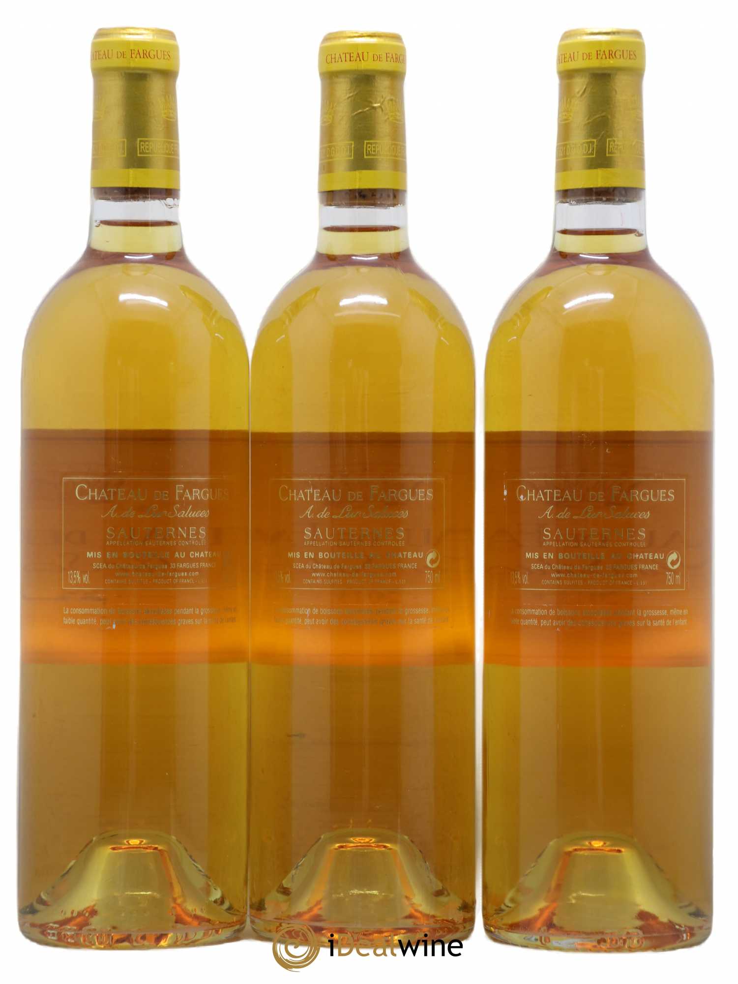 Château de Fargues 2013 - Lot de 3 bouteilles - 1