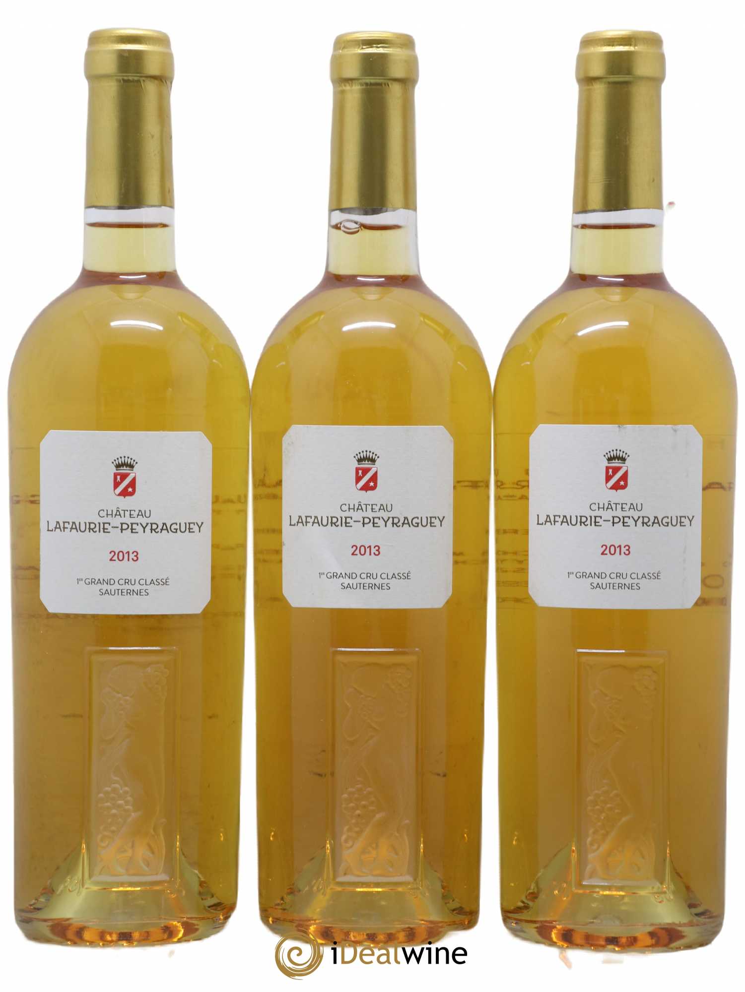 Château Lafaurie-Peyraguey 1er Grand Cru Classé 2013 - Lotto di 3 bottiglie - 0