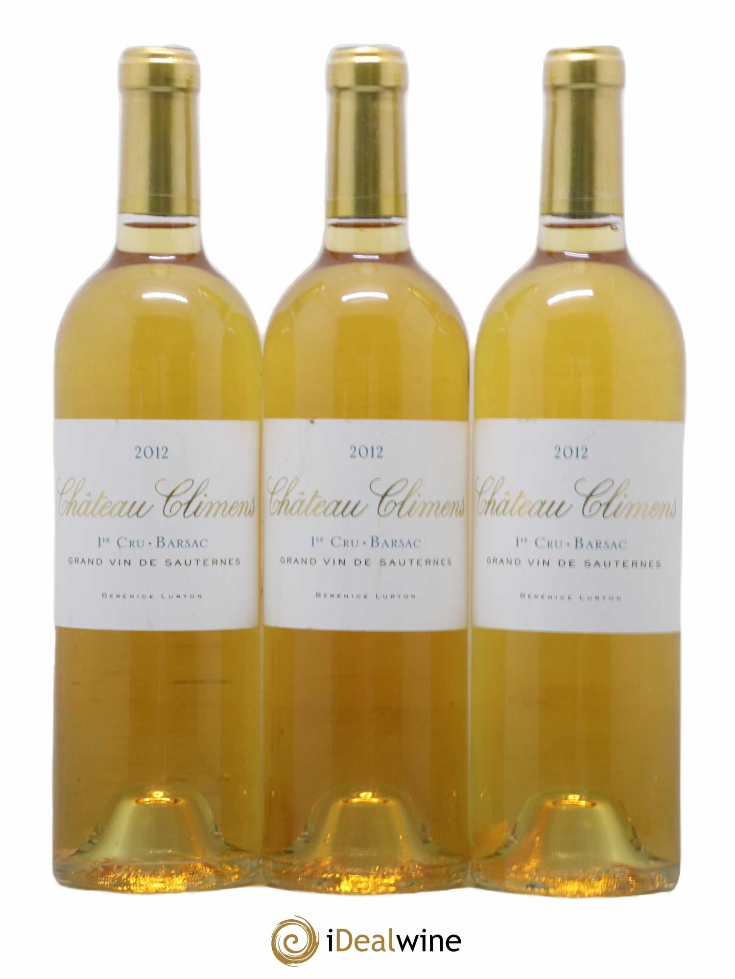 Château Climens 1er Grand Cru Classé 2012 - Lotto di 3 bottiglie - 0