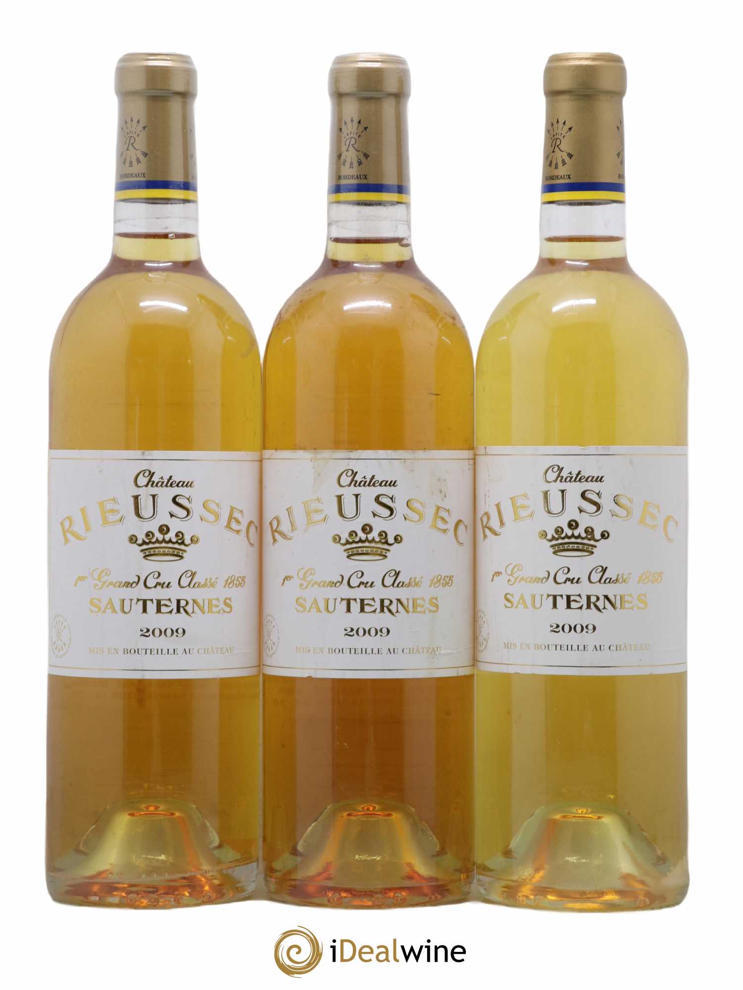 Château Rieussec 1er Grand Cru Classé 2009 - Lotto di 3 bottiglie - 0