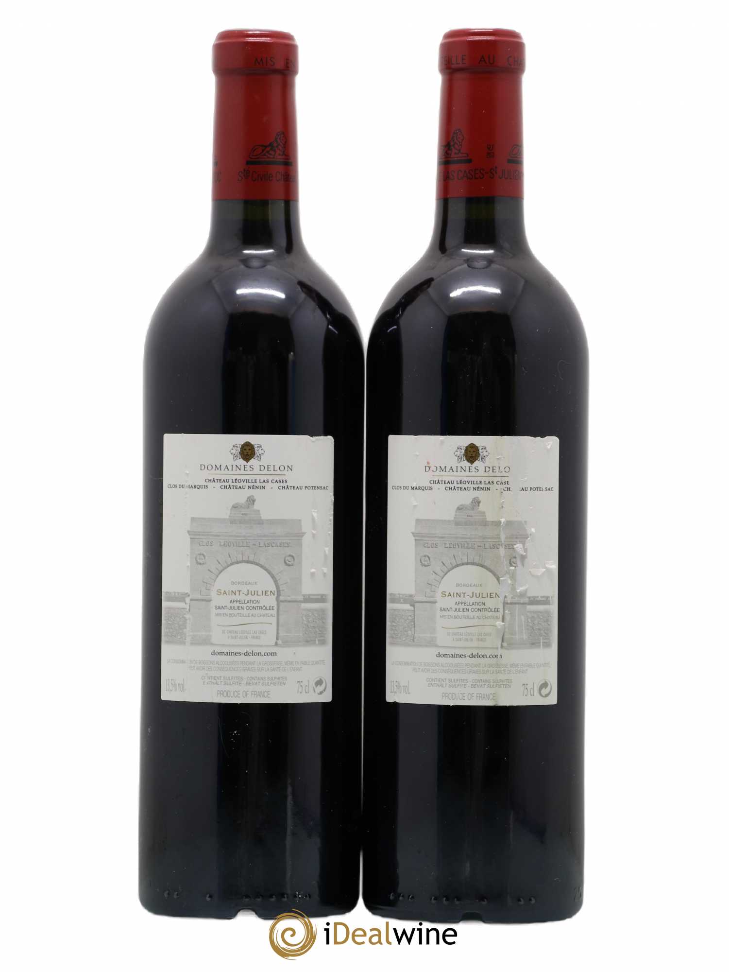 Château Léoville Las Cases 2ème Grand Cru Classé 2014 - Lot de 2 bouteilles - 1