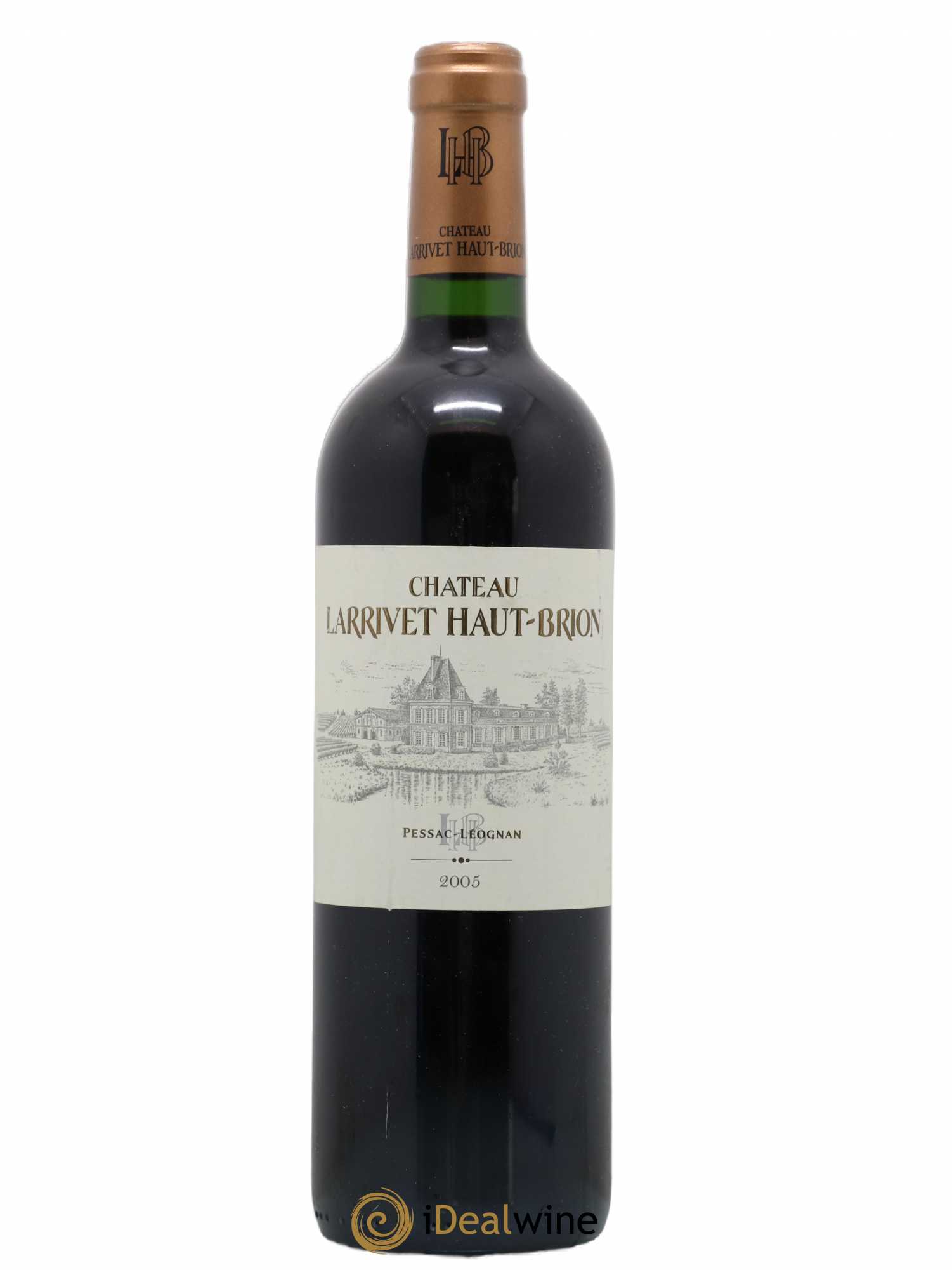 Château Larrivet Haut-Brion 2005 - Lot de 1 bouteille - 0