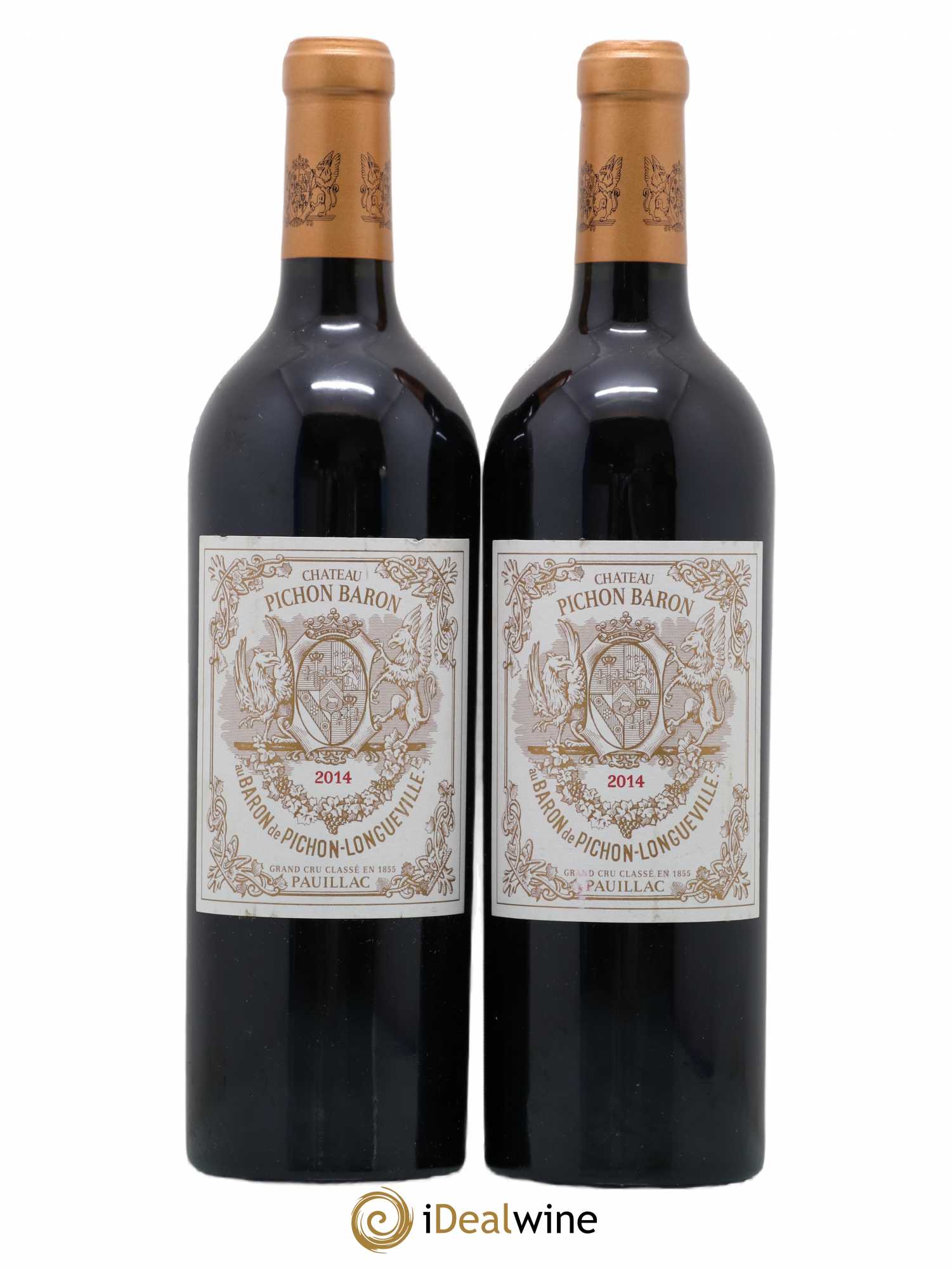 Pichon Longueville Baron 2ème Grand Cru Classé 2014 - Lot de 2 bouteilles - 0