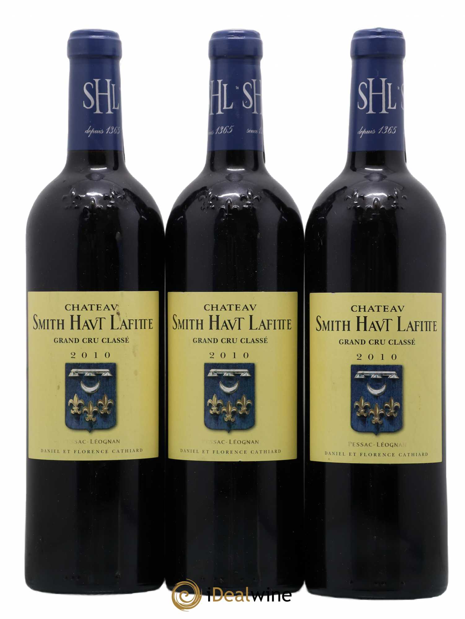 Château Smith Haut Lafitte Cru Classé de Graves 2010 - Lot de 3 bouteilles - 0