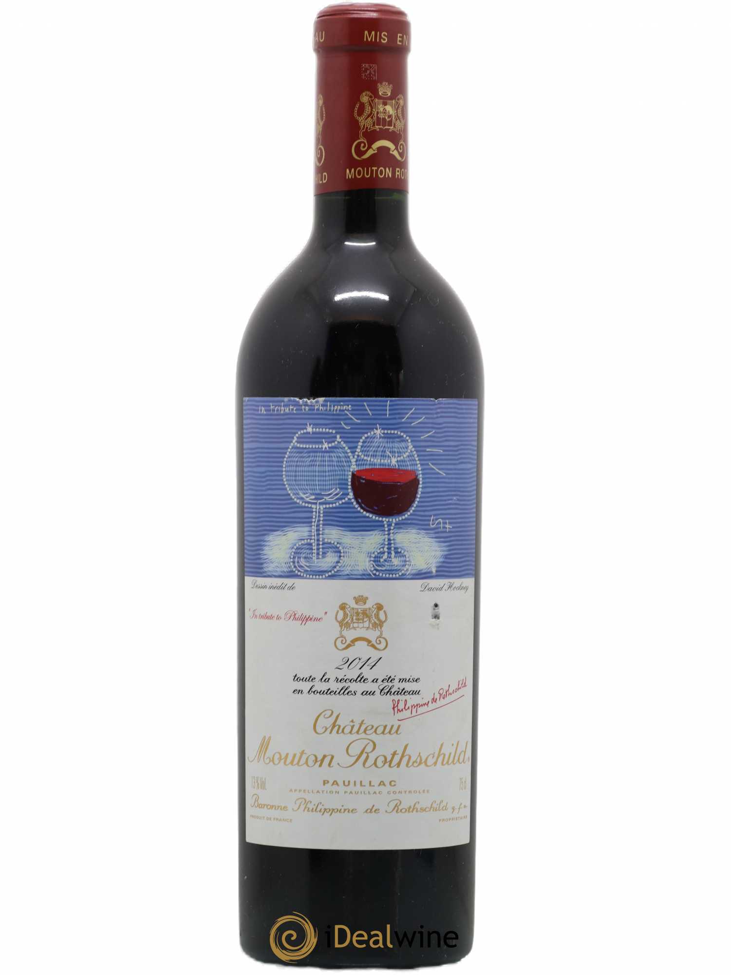 Château Mouton Rothschild 1er Grand Cru Classé 2014 - Lot de 1 bouteille - 0