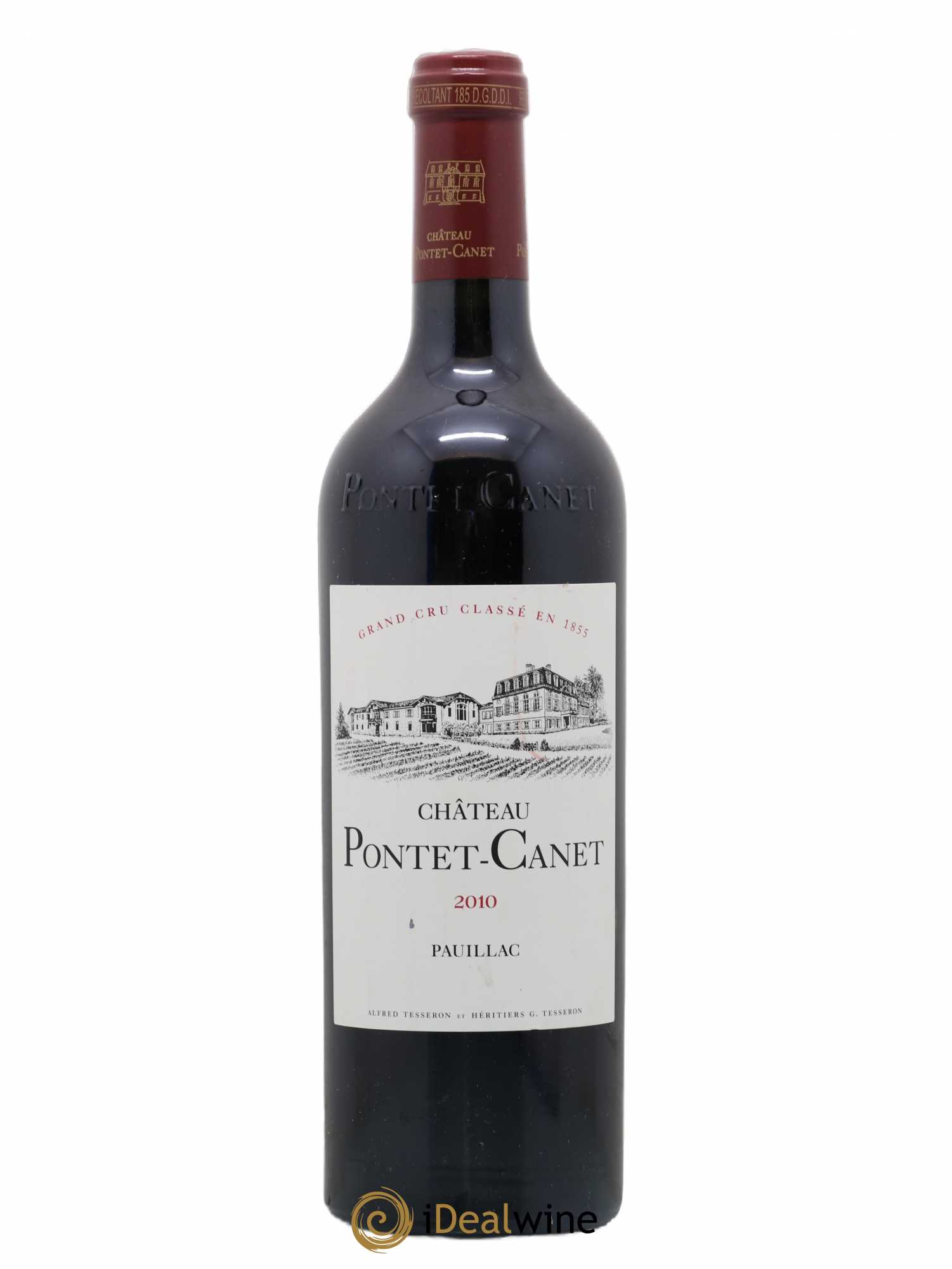 Château Pontet Canet 5ème Grand Cru Classé 2010 - Lot de 1 bouteille - 0