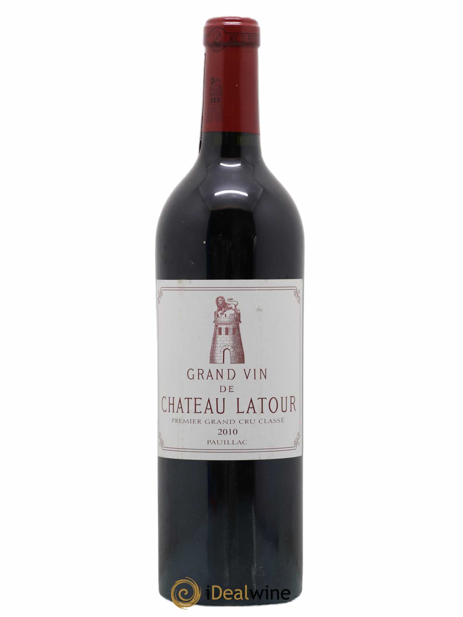 Château Latour 1er Grand Cru Classé 2010 - Lot de 1 bouteille - 0