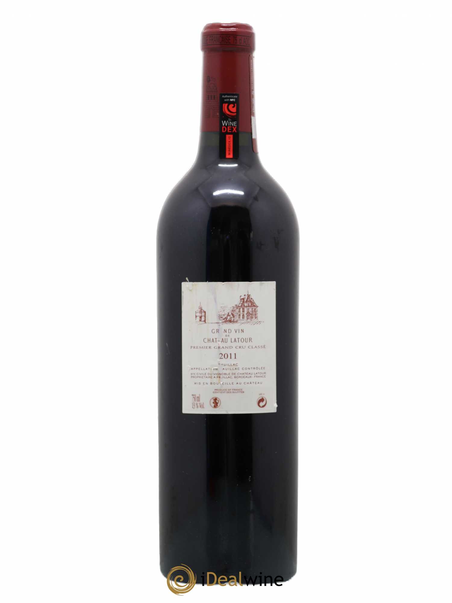 Château Latour 1er Grand Cru Classé 2011 - Lot de 1 bouteille - 1