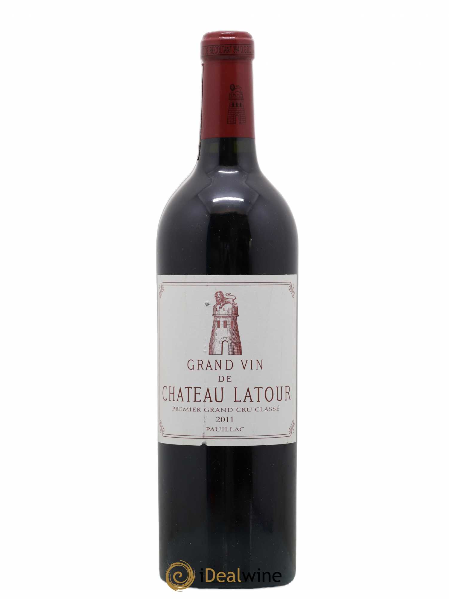 Château Latour 1er Grand Cru Classé 2011 - Lot de 1 bouteille - 0