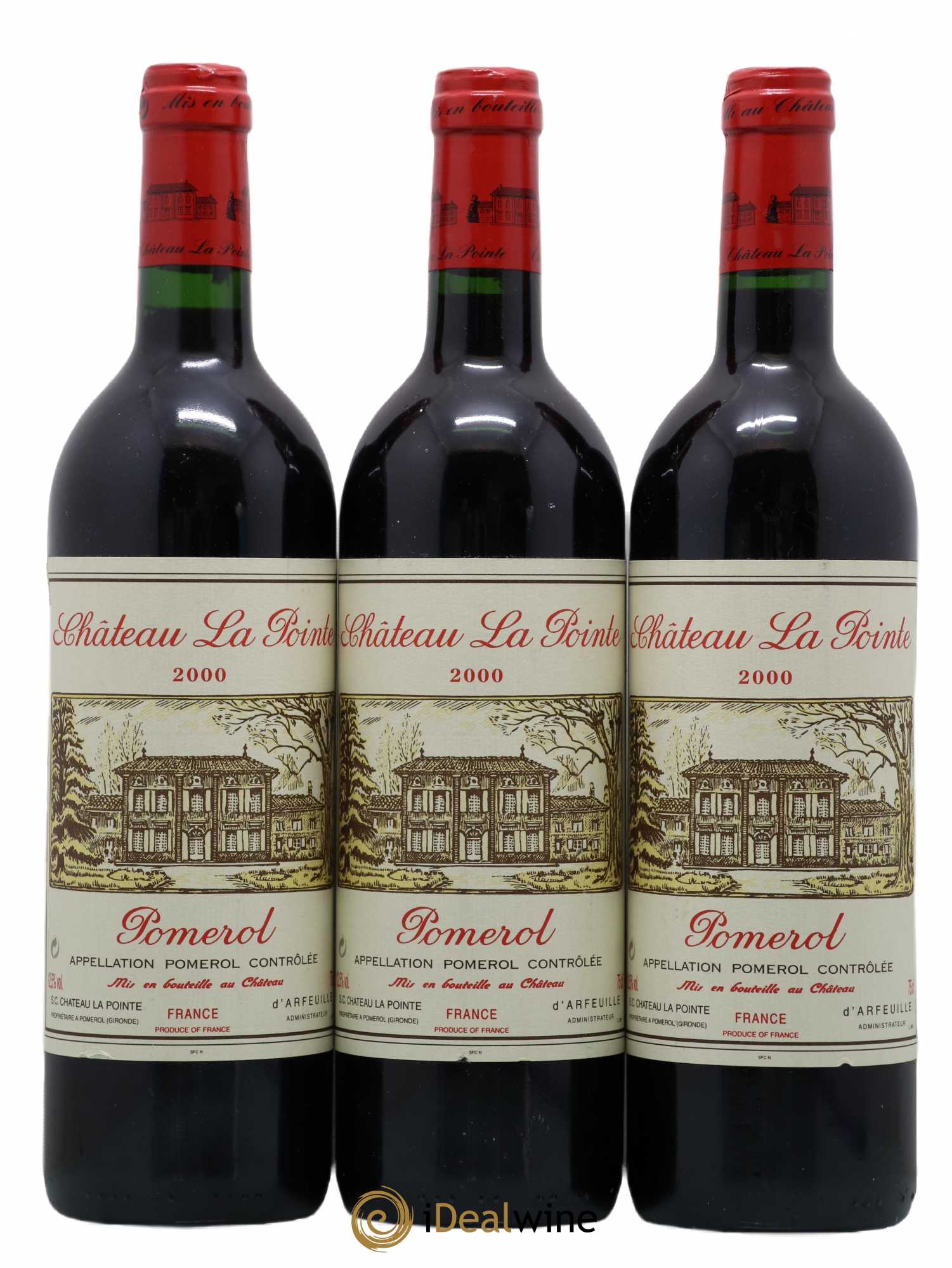 Château la Pointe 2000 - Lot de 3 bouteilles - 0