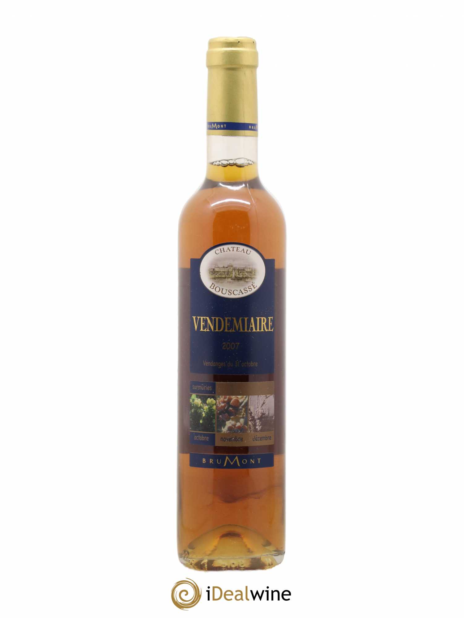 Pacherenc du Vic-Bilh Château Bouscassé Vendemiaire Alain Brumont 50cl 2007 - Lotto di 1 bottiglia - 0