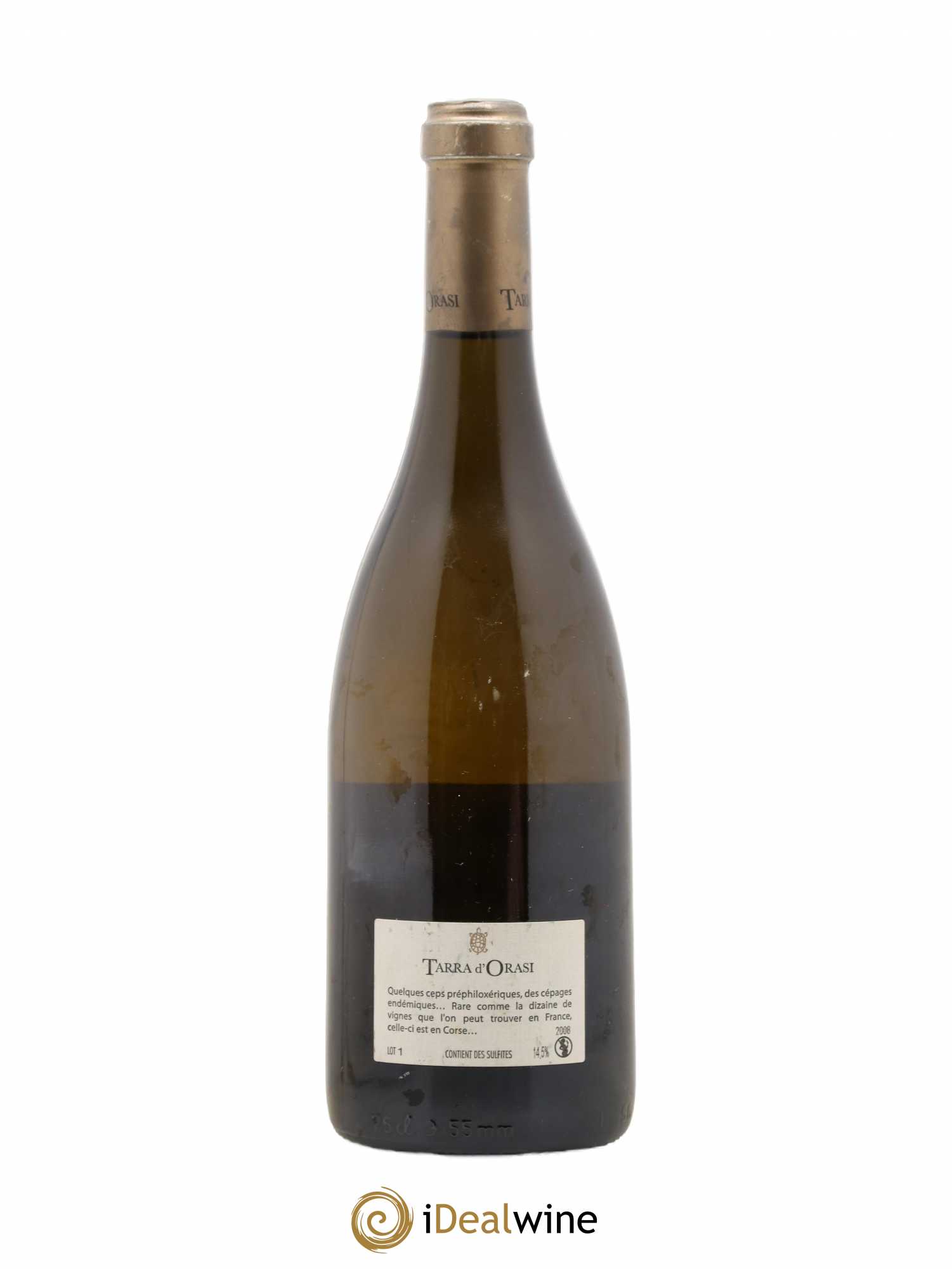 Vin de France Tarra d'Orasi Clos Canarelli 2008 - Lot de 1 bouteille - 1