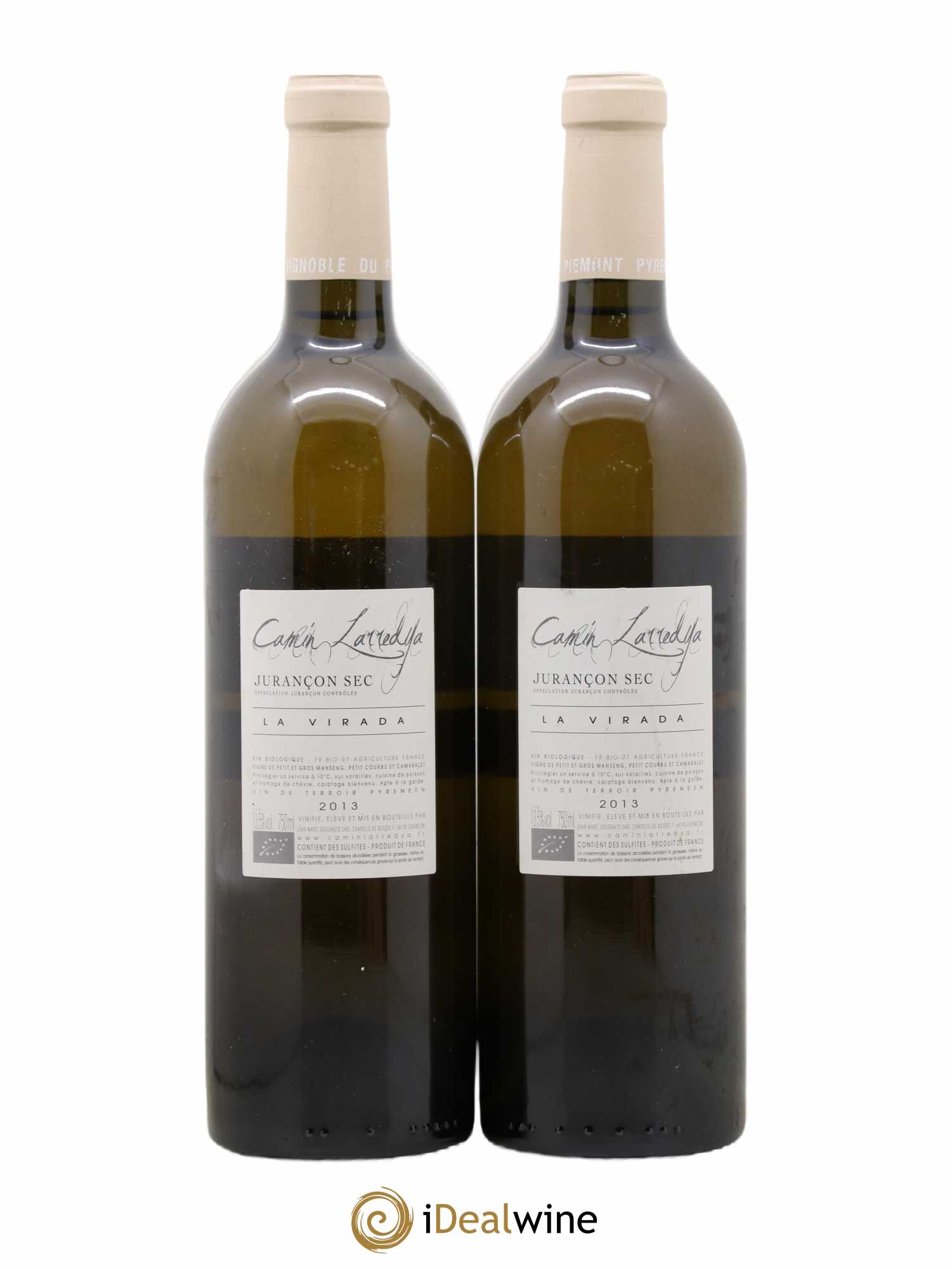 Jurançon Sec La Virada Camin Larredya 2013 - Lot de 2 bouteilles - 1