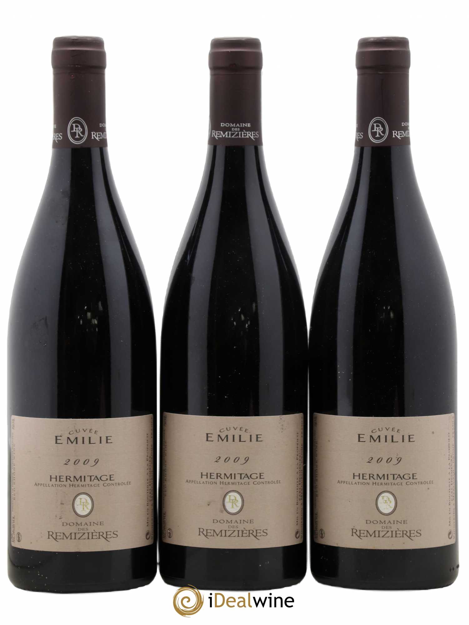 Hermitage Cuvée Emilie Rémizières (Domaine des) 2009 - Lot de 3 bouteilles - 0