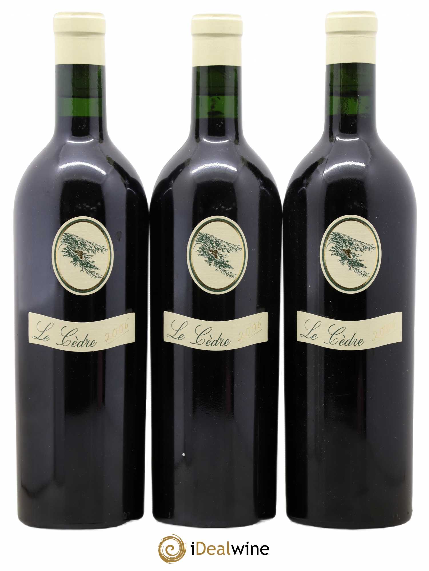 Cahors Château du Cèdre Cuvée Le Cèdre Pascal et Jean-Marc Verhaeghe 2006 - Lot de 3 bouteilles - 0