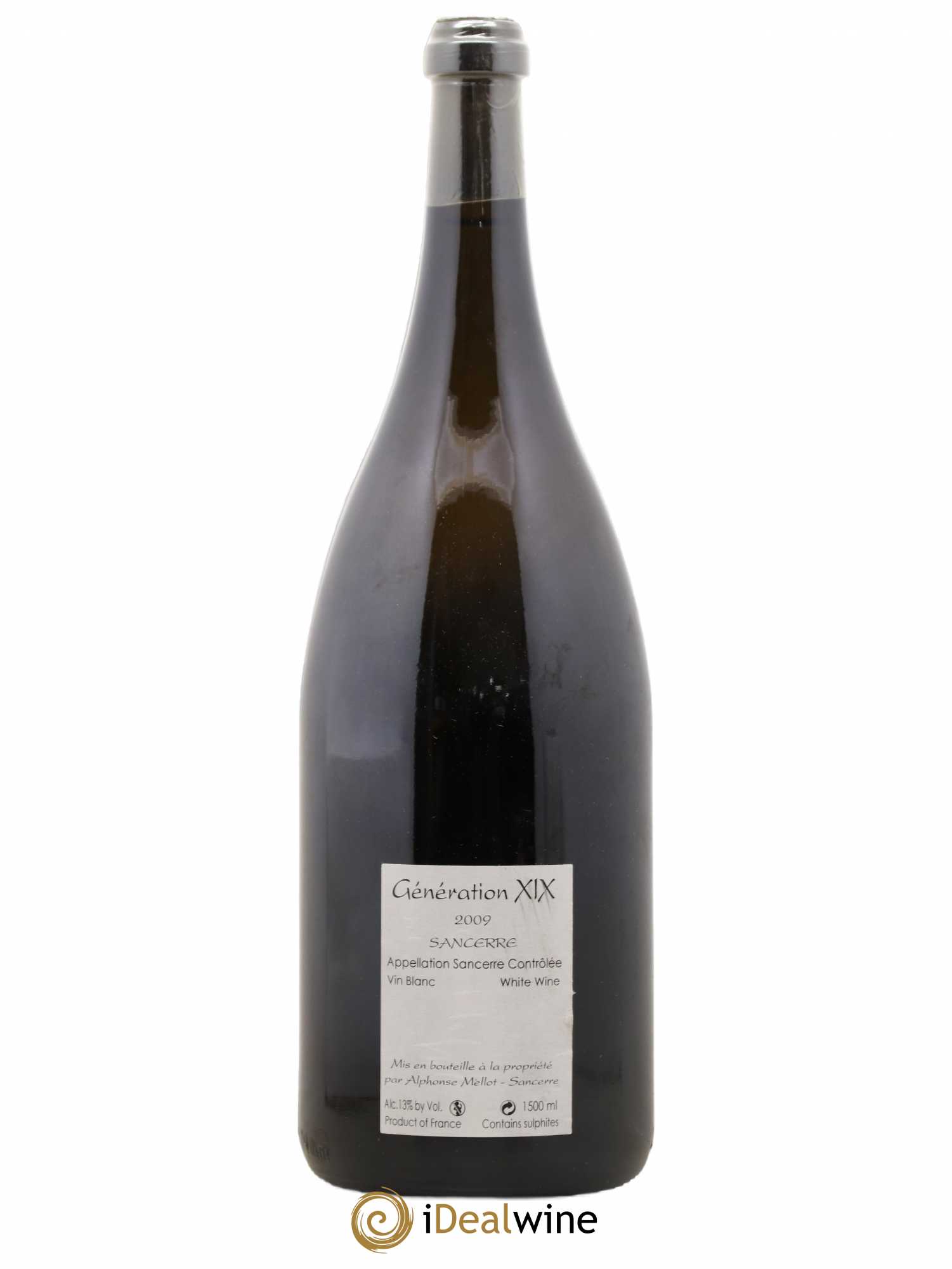 Sancerre Génération XIX Alphonse Mellot 2009 - Lot de 1 magnum - 1