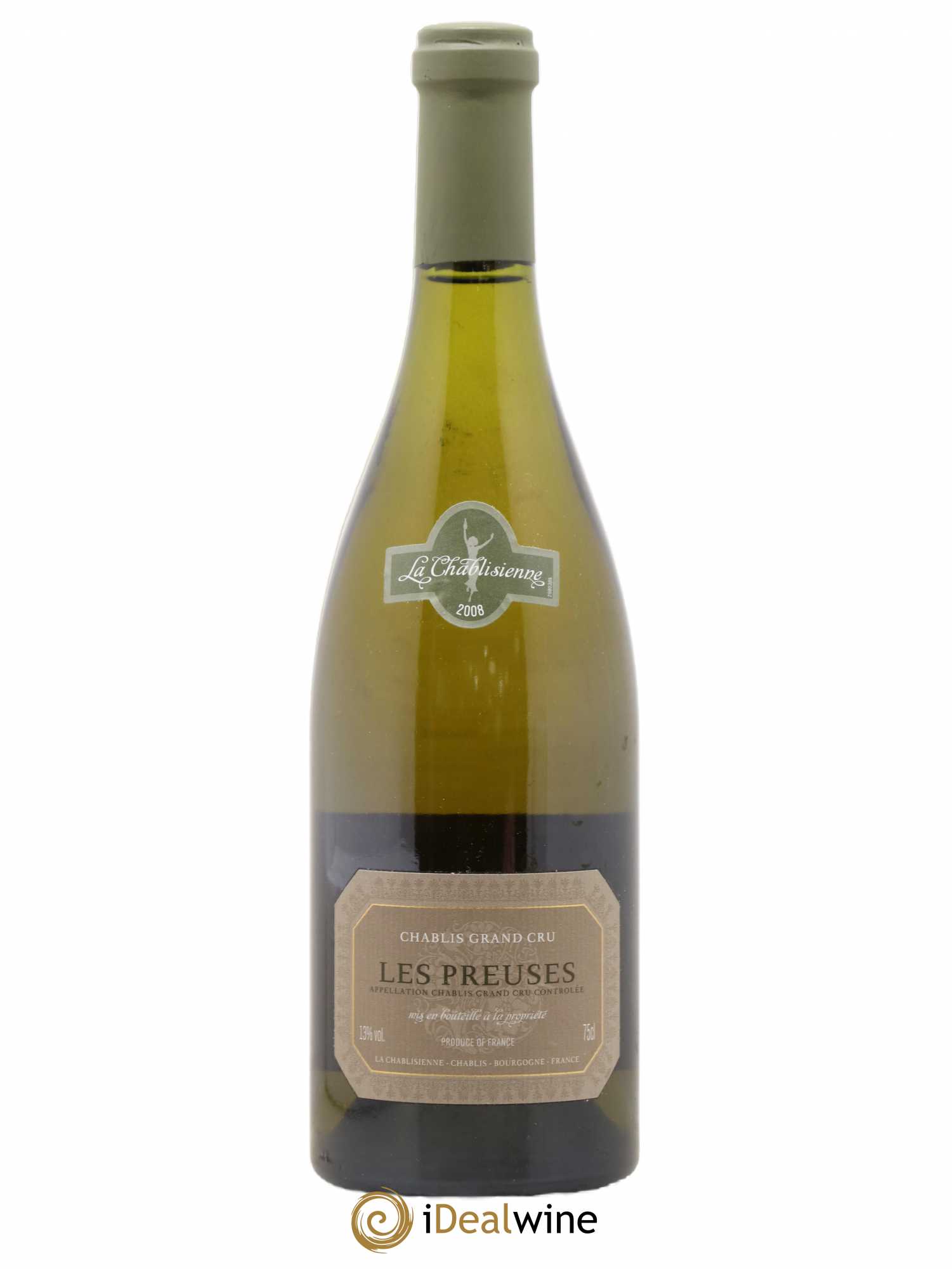 Chablis Grand Cru Les Preuses La Chablisienne 2008 - Lot de 1 bouteille - 0