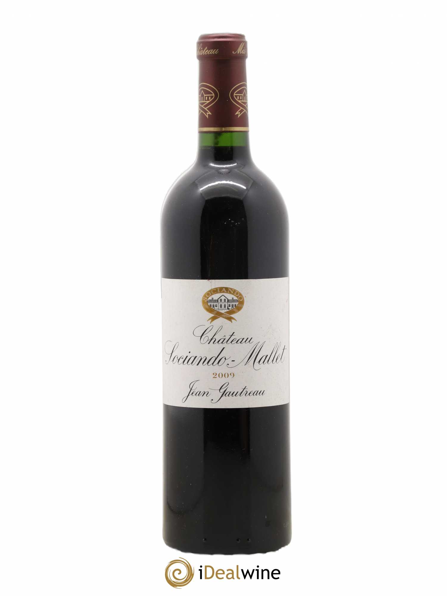 Château Sociando Mallet 2009 - Lot de 1 bouteille - 0
