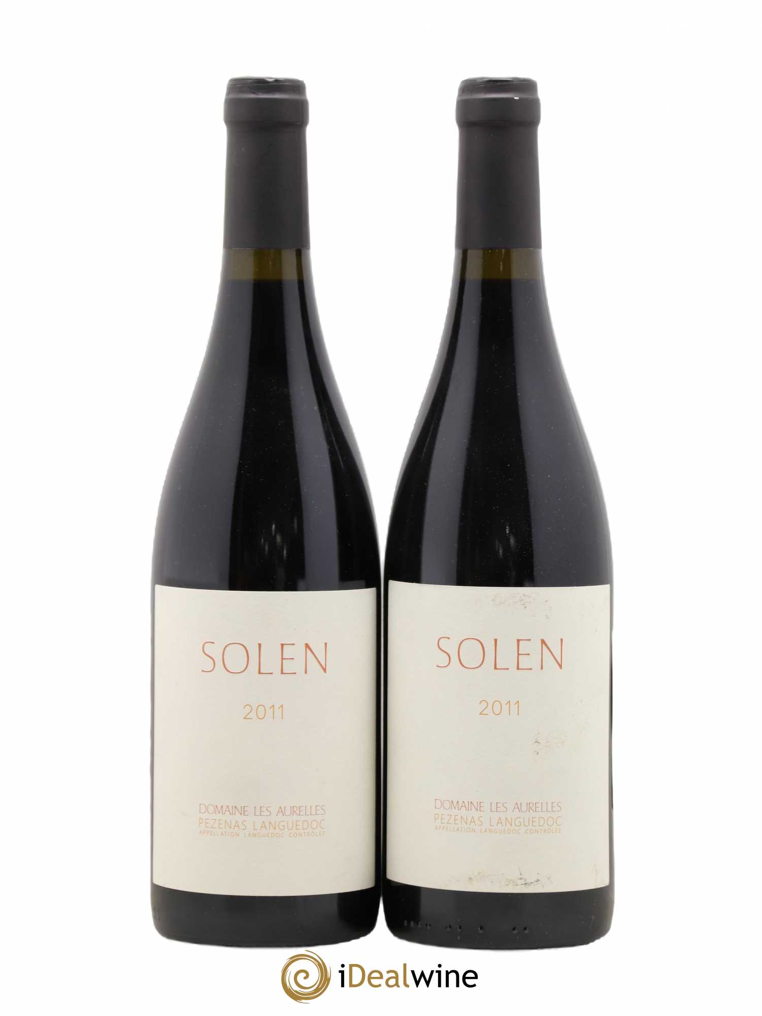 Languedoc Pézenas Solen Domaine les Aurelles 2011 - Lot de 2 bouteilles - 0