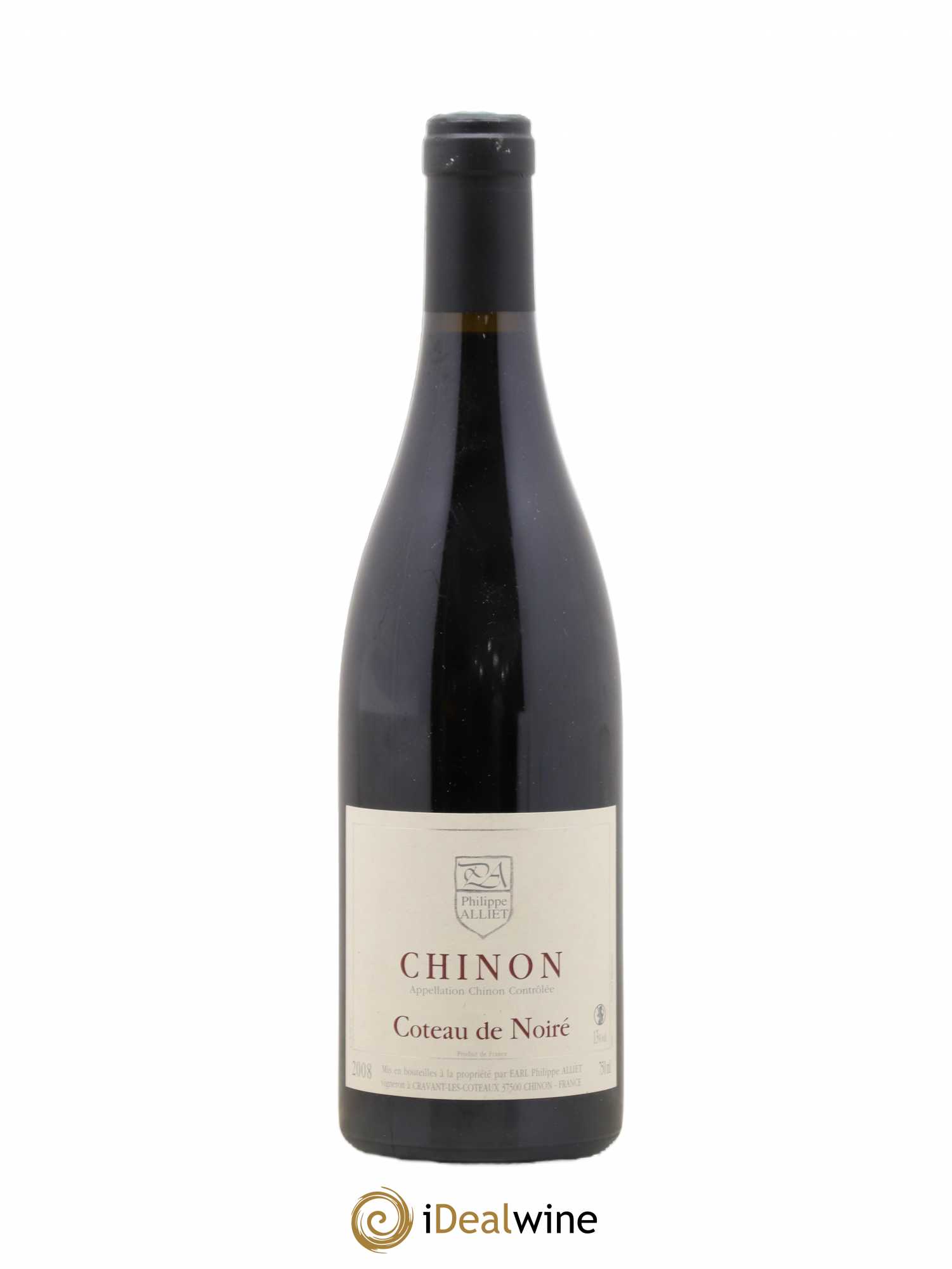 Chinon Coteau de Noiré Philippe Alliet 2008 - Lot de 1 bouteille - 0