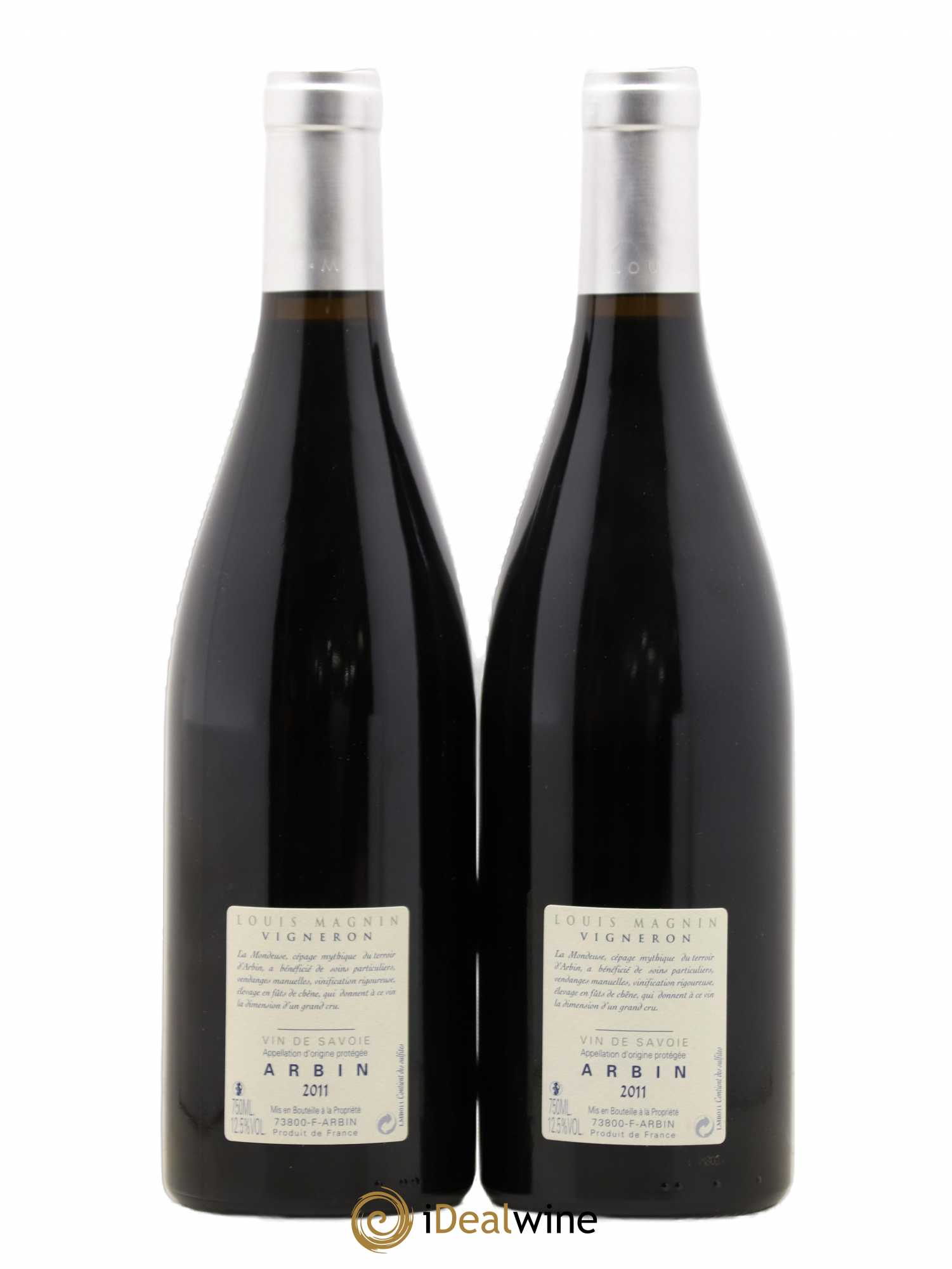 Vin de Savoie Arbin La Brova Louis Magnin 2011 - Lot de 2 bouteilles - 1