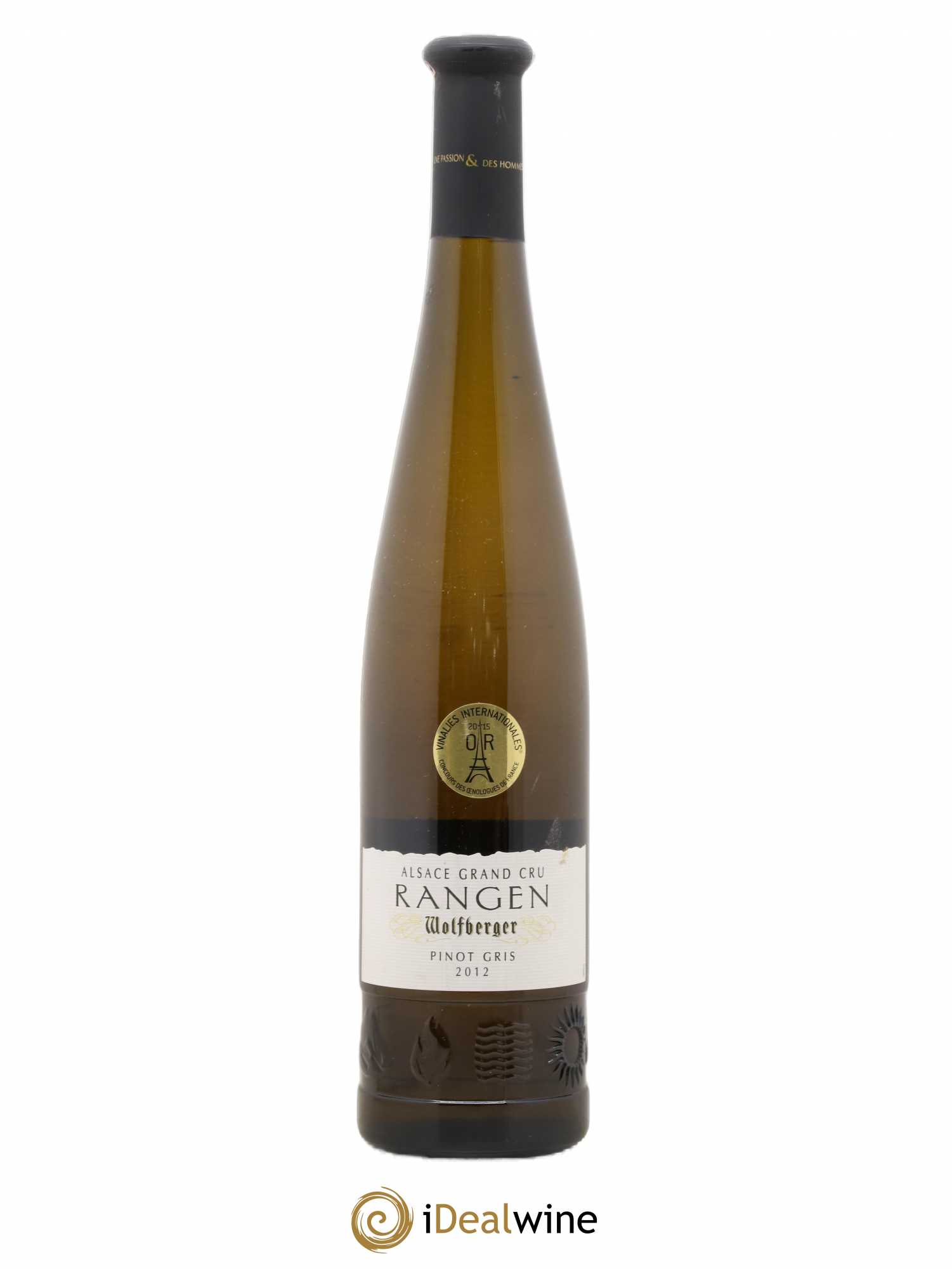 Pinot Gris (Tokay) Grand Cru Rangen Wolfberger 2012 - Lot de 1 bouteille - 0