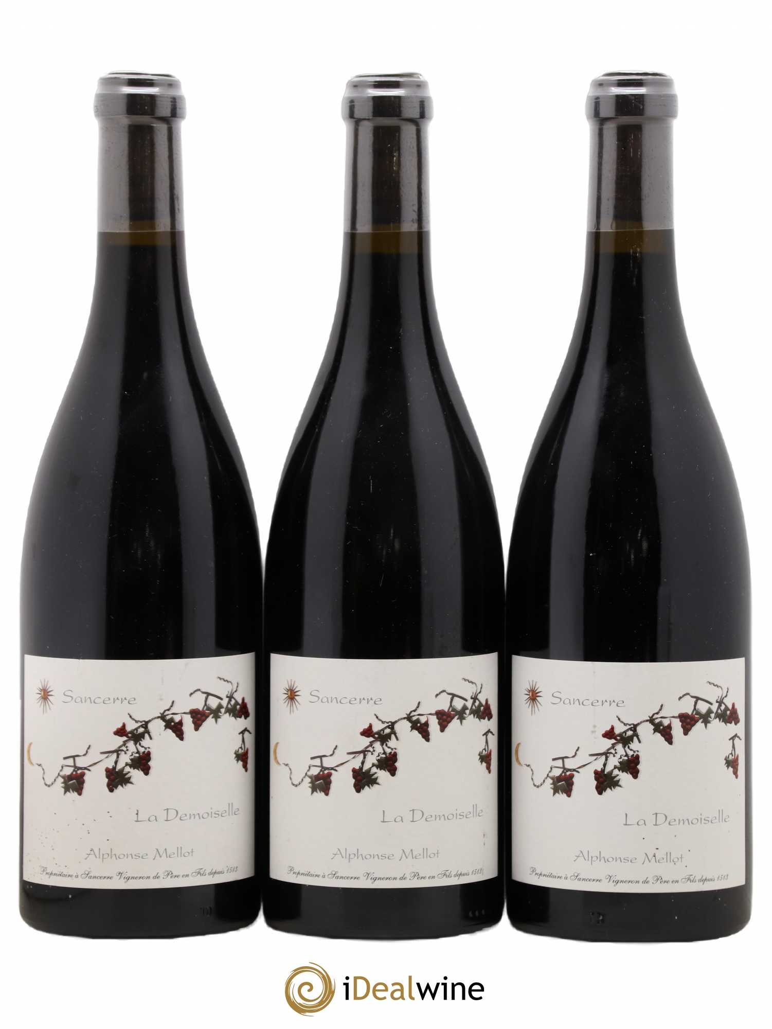 Sancerre La Demoiselle Alphonse Mellot 2008 - Lot de 3 bouteilles - 0