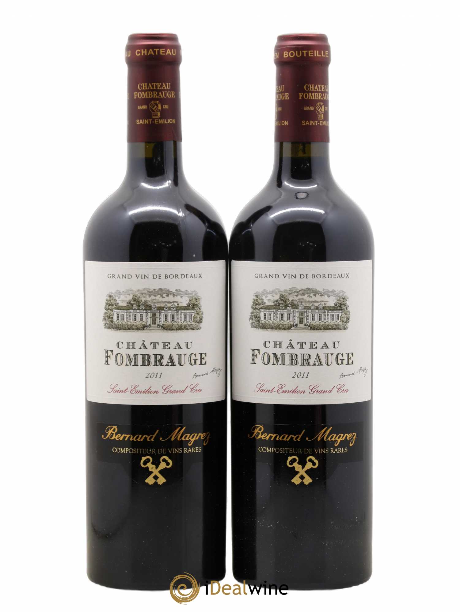 Château Fombrauge Grand Cru Classé 2011 - Lot de 2 bouteilles - 0